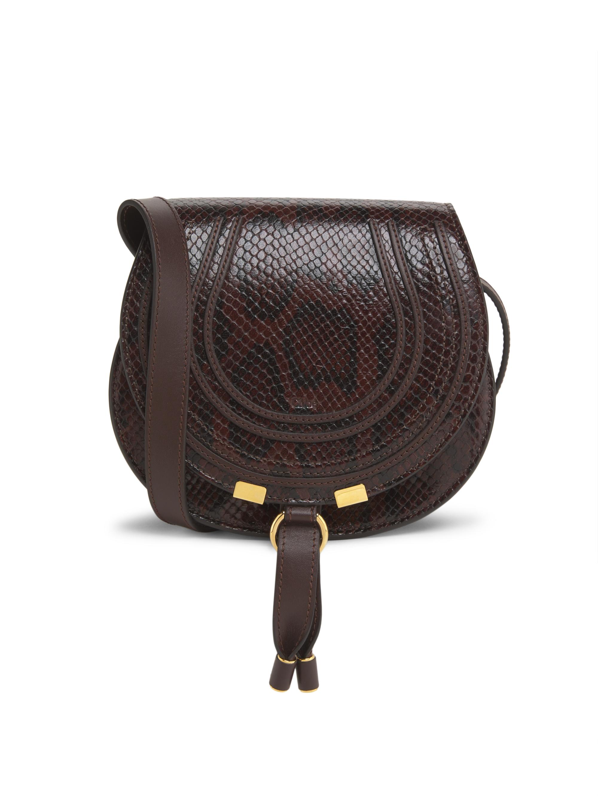 Chloé Mini Marcie Leather Saddle Bag | Saks Fifth Avenue