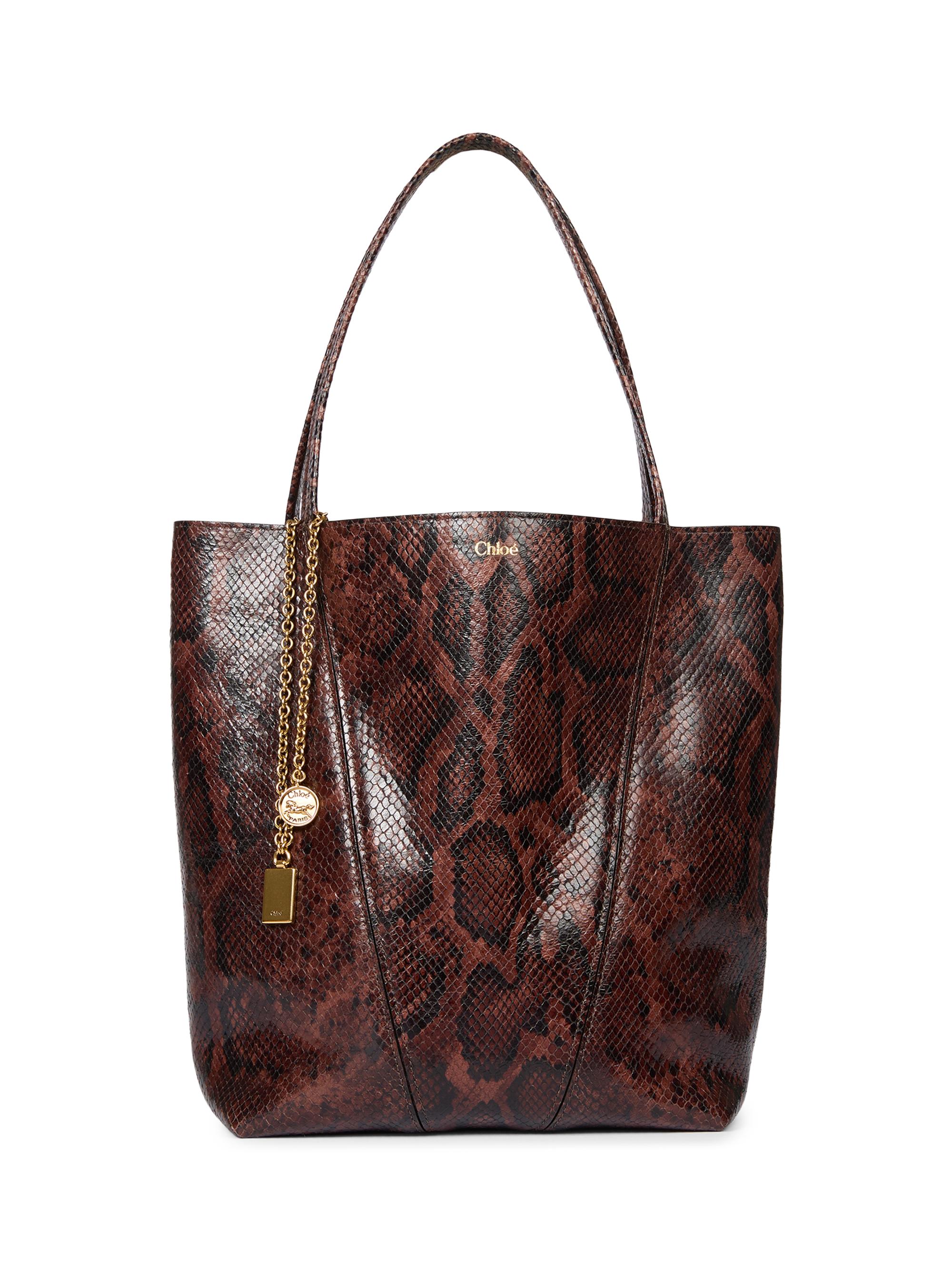 Chloé Large Spin Leather Tote Bag | Saks Fifth Avenue