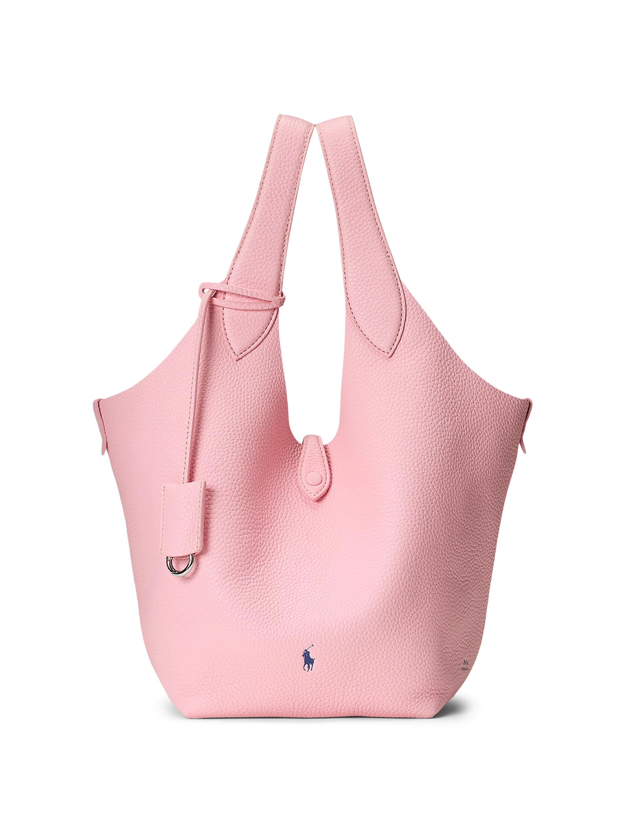 Polo Ralph Lauren Women's  Polo Play Leather Tote - Cotton Candy