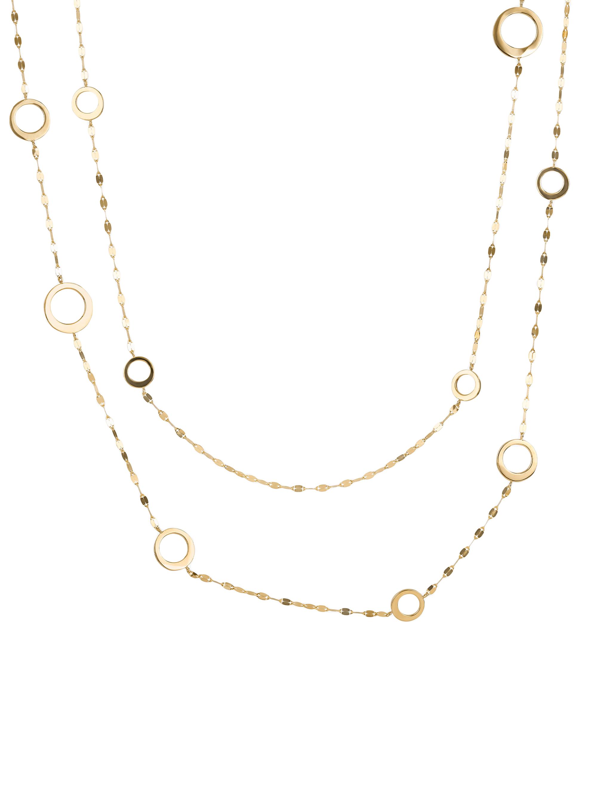 Lana Women's Tango 14K Yellow Gold Double-Strand Necklace - Yellow Gold