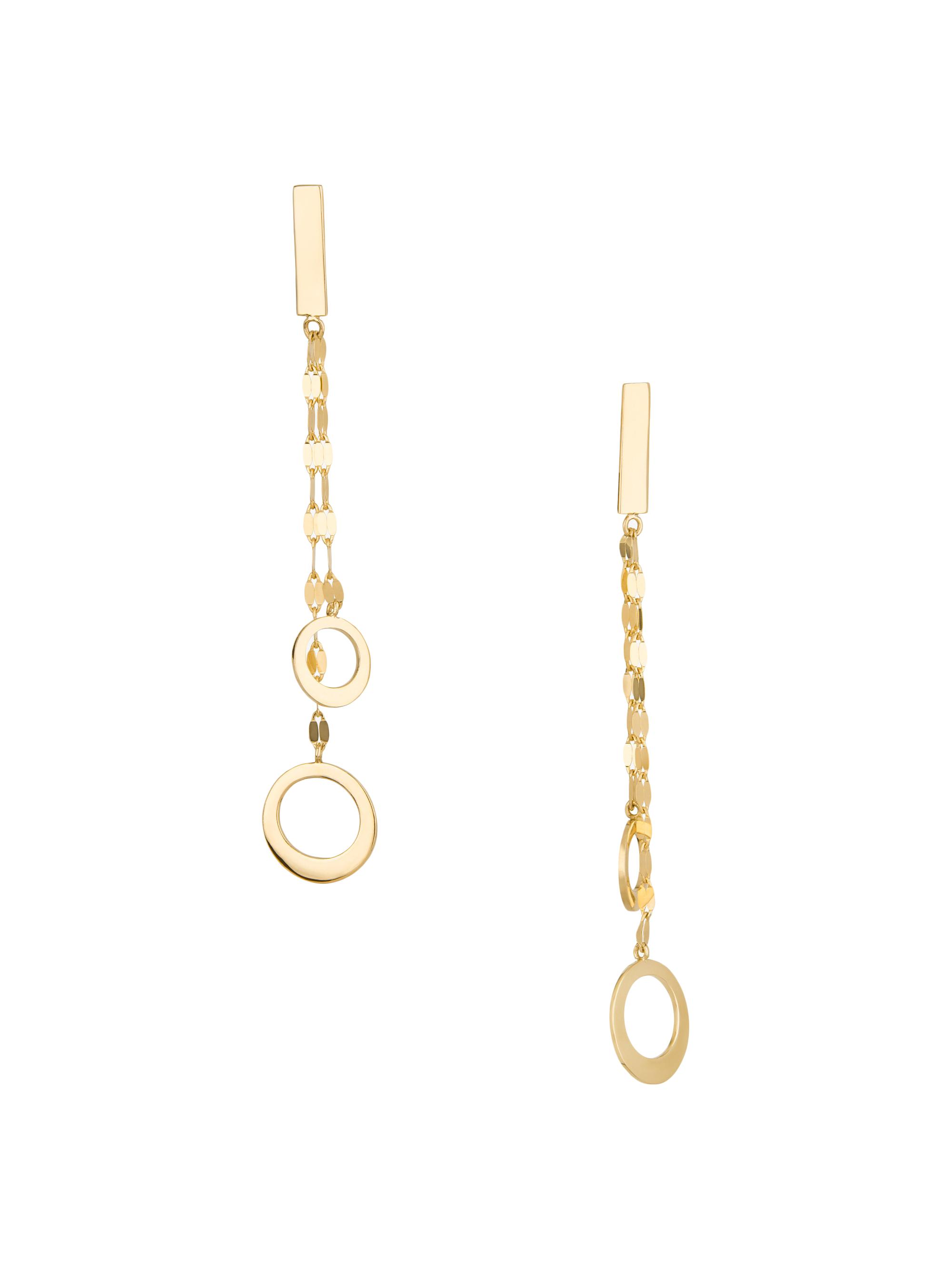 Lana Women's Bond Cusp 14K Yellow Gold Double-Strand Drop Earrings - Yellow Gold