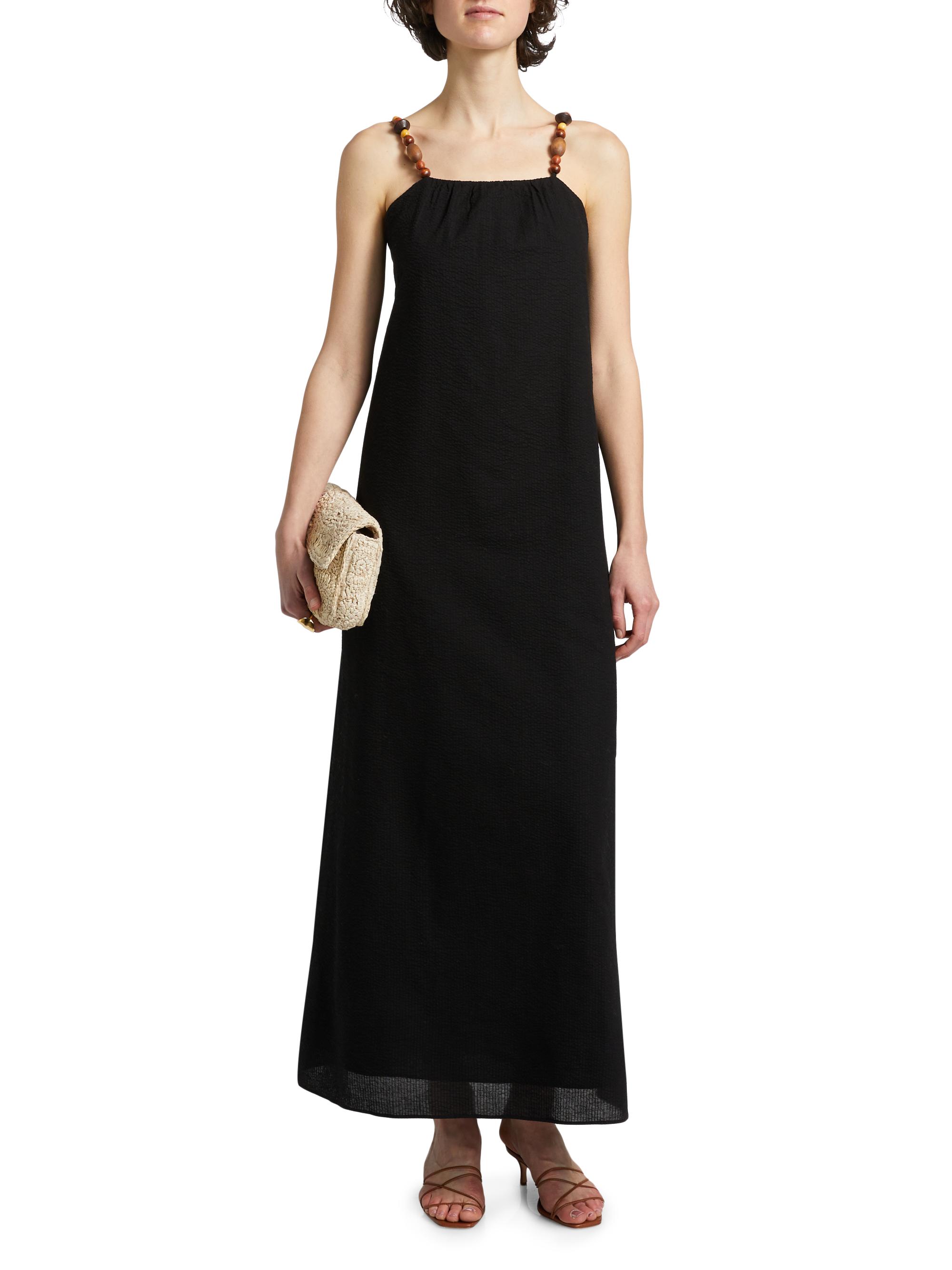 pleated dress maxi summer Petal and Pup Women's Naira Pleated Maxi Dress
