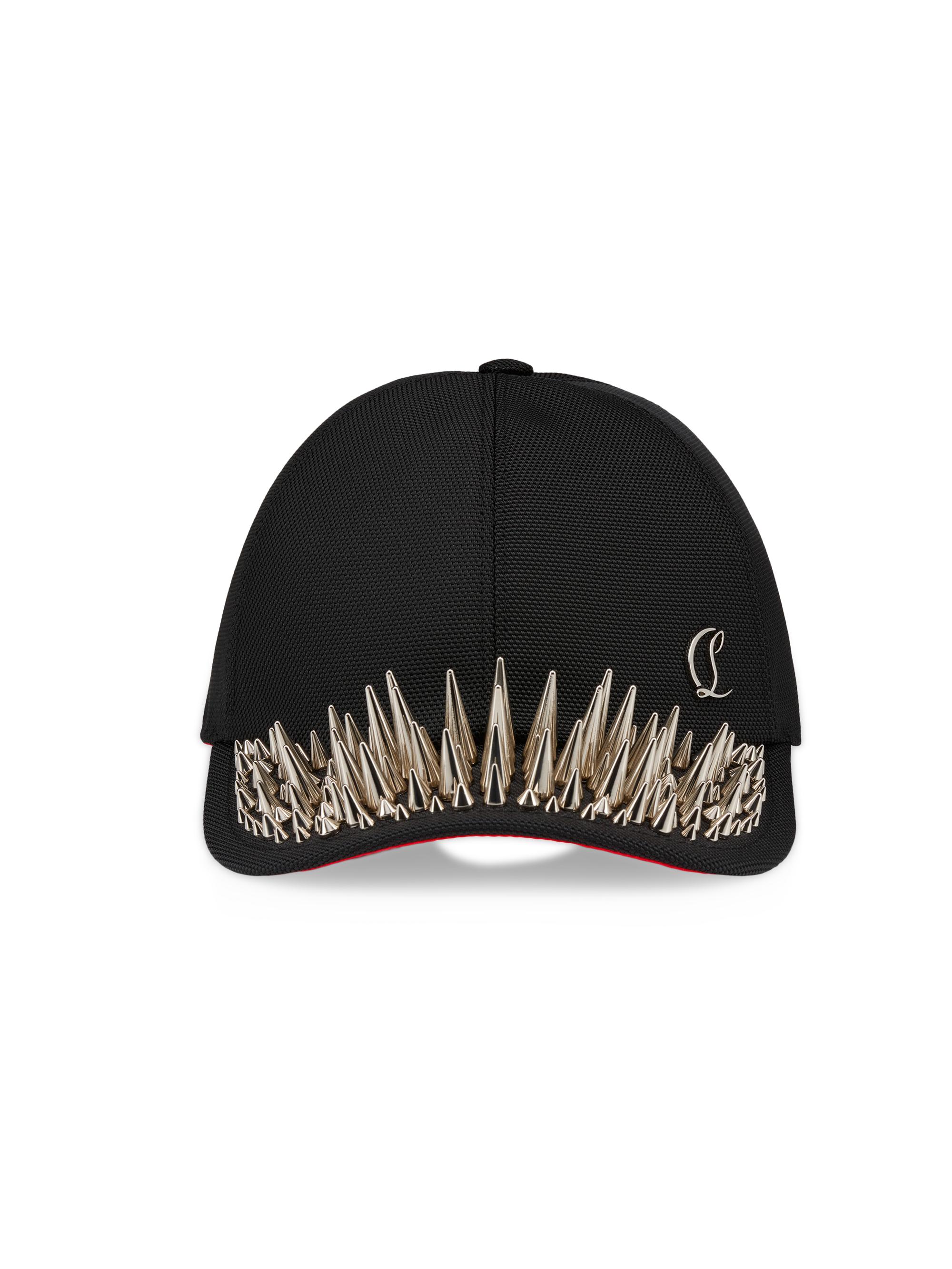 Christian Louboutin Men's Mooncrest Estepic Baseball Cap - Black