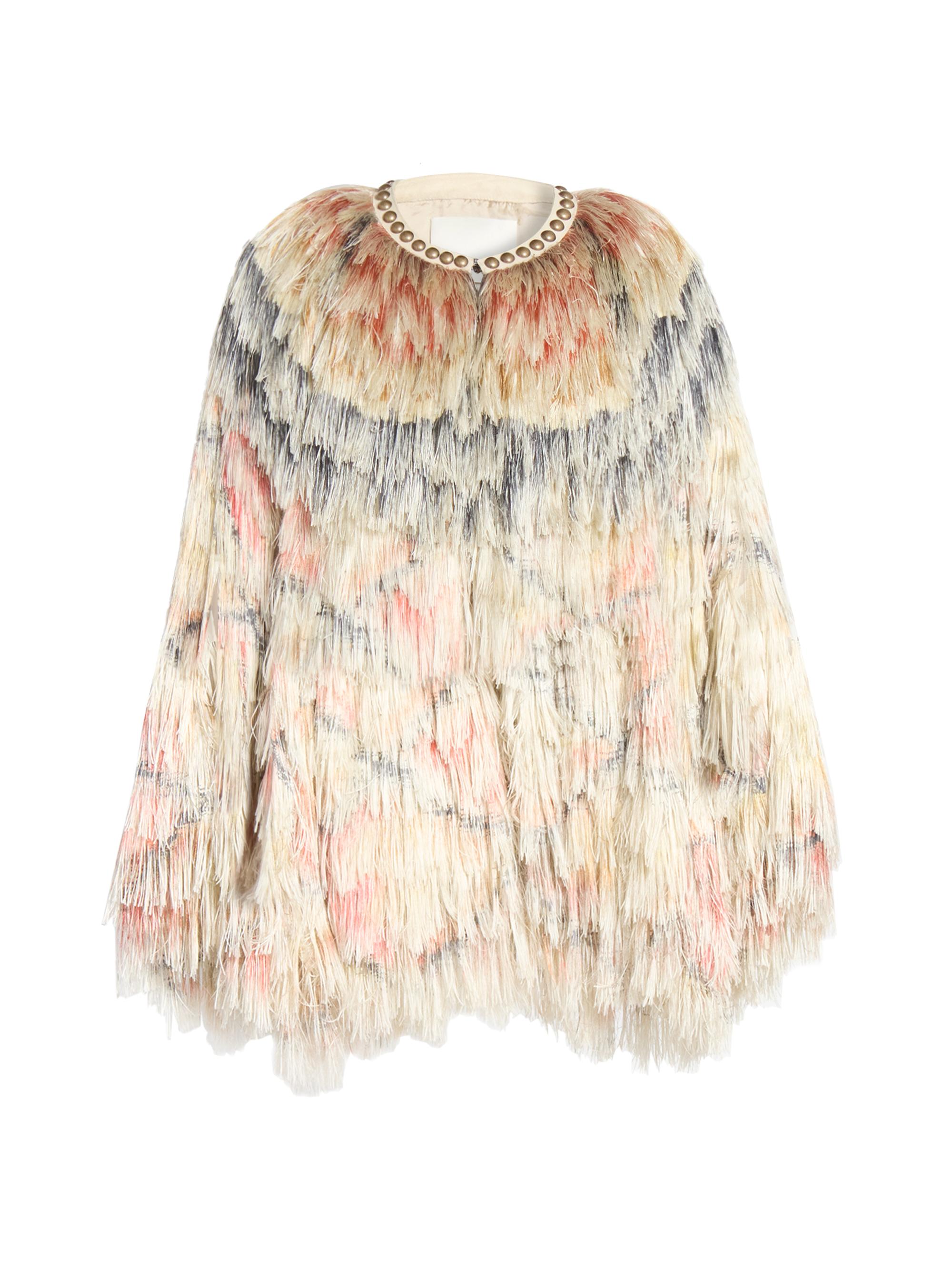 Isabel Marant Women's Noela Fringe Jacket - Ecru