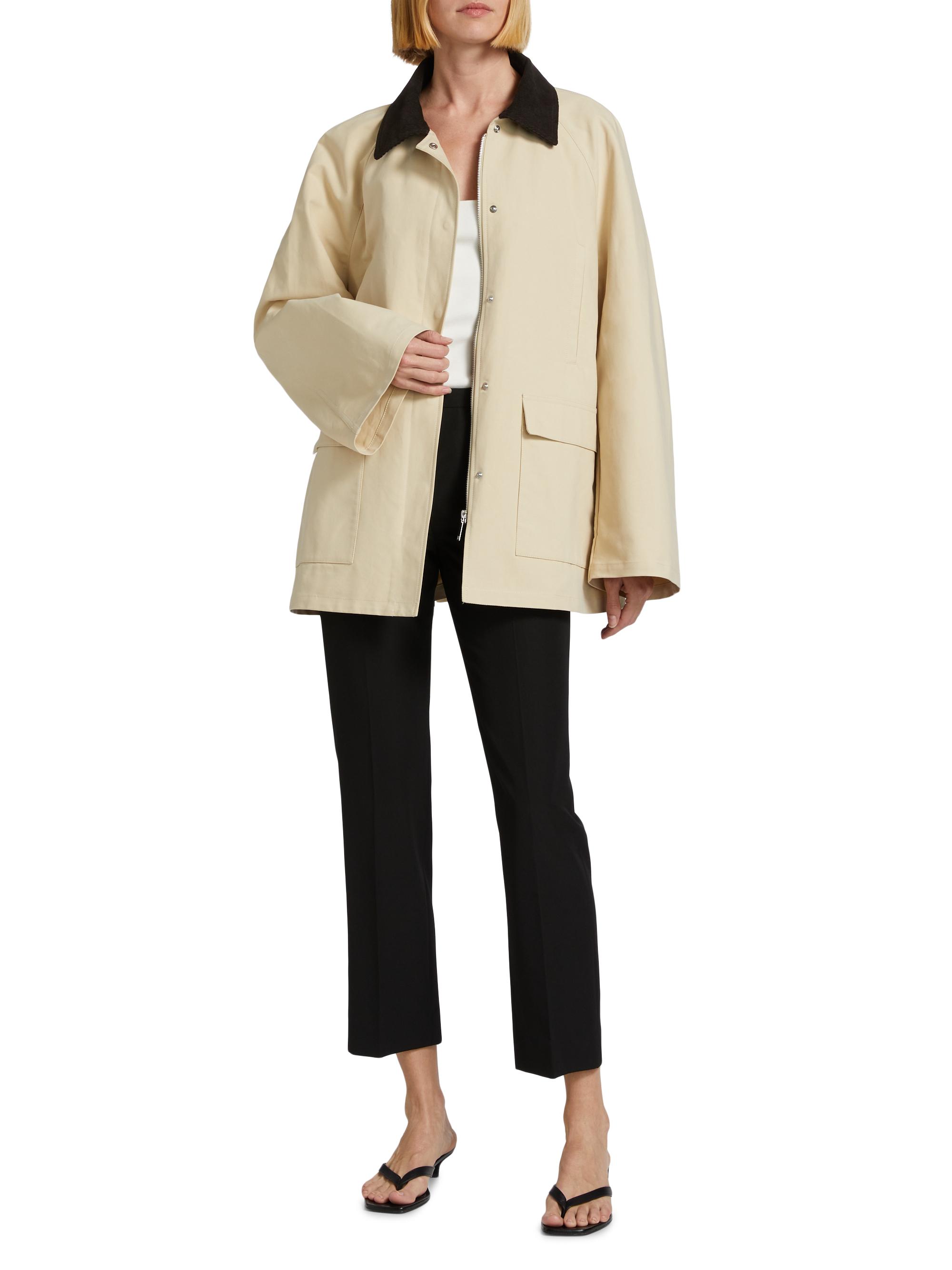 最終価格！　toteme　Summer Country Jacket　　トレンチ Toteme Summer Country Wax Cotton Jacket | Saks Fifth Avenue