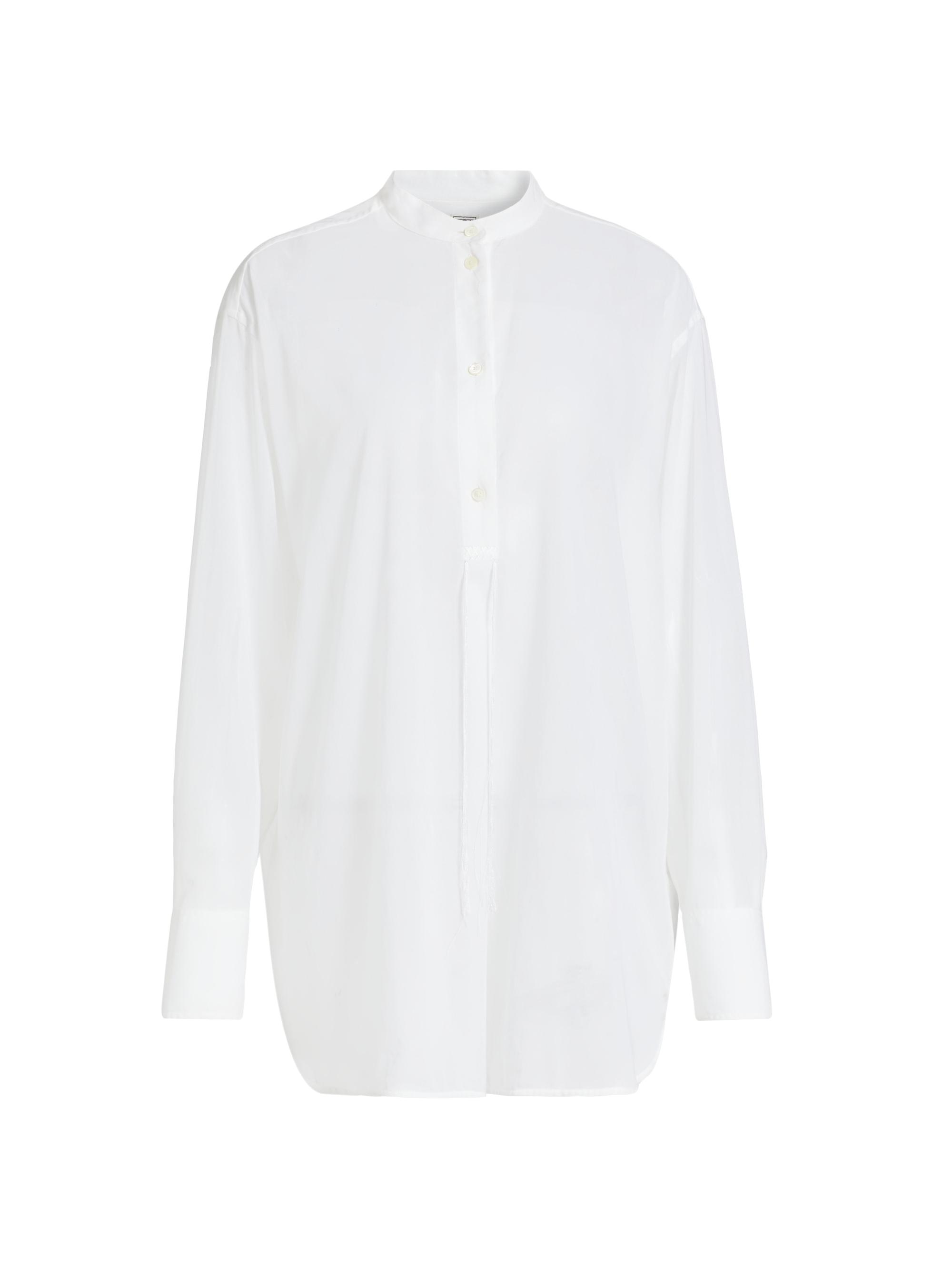 Prada Embroidered Poplin Shirt | Saks Fifth Avenue