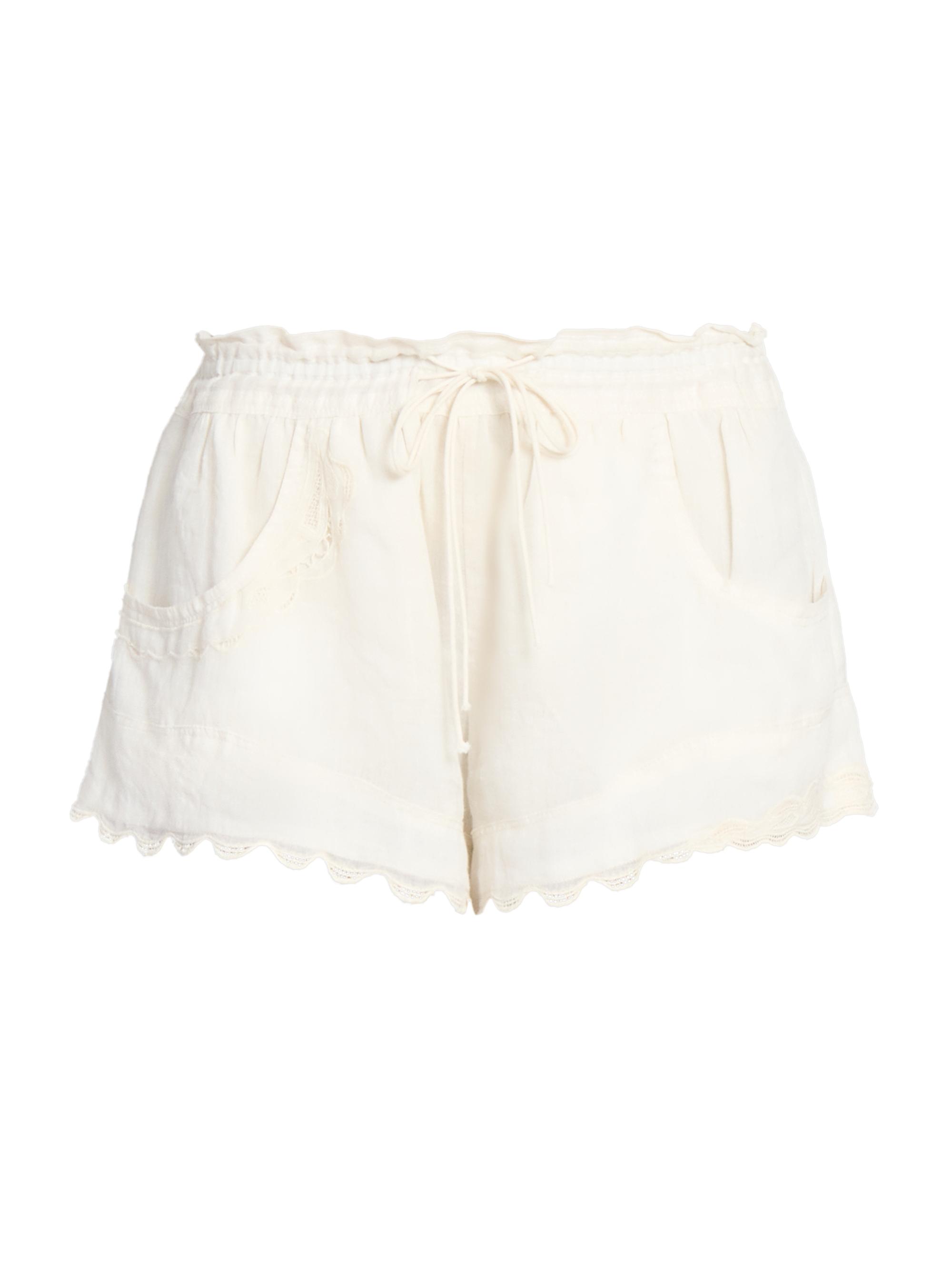 Isabel Marant Women's Lola Drawstring Shorts - Ecru