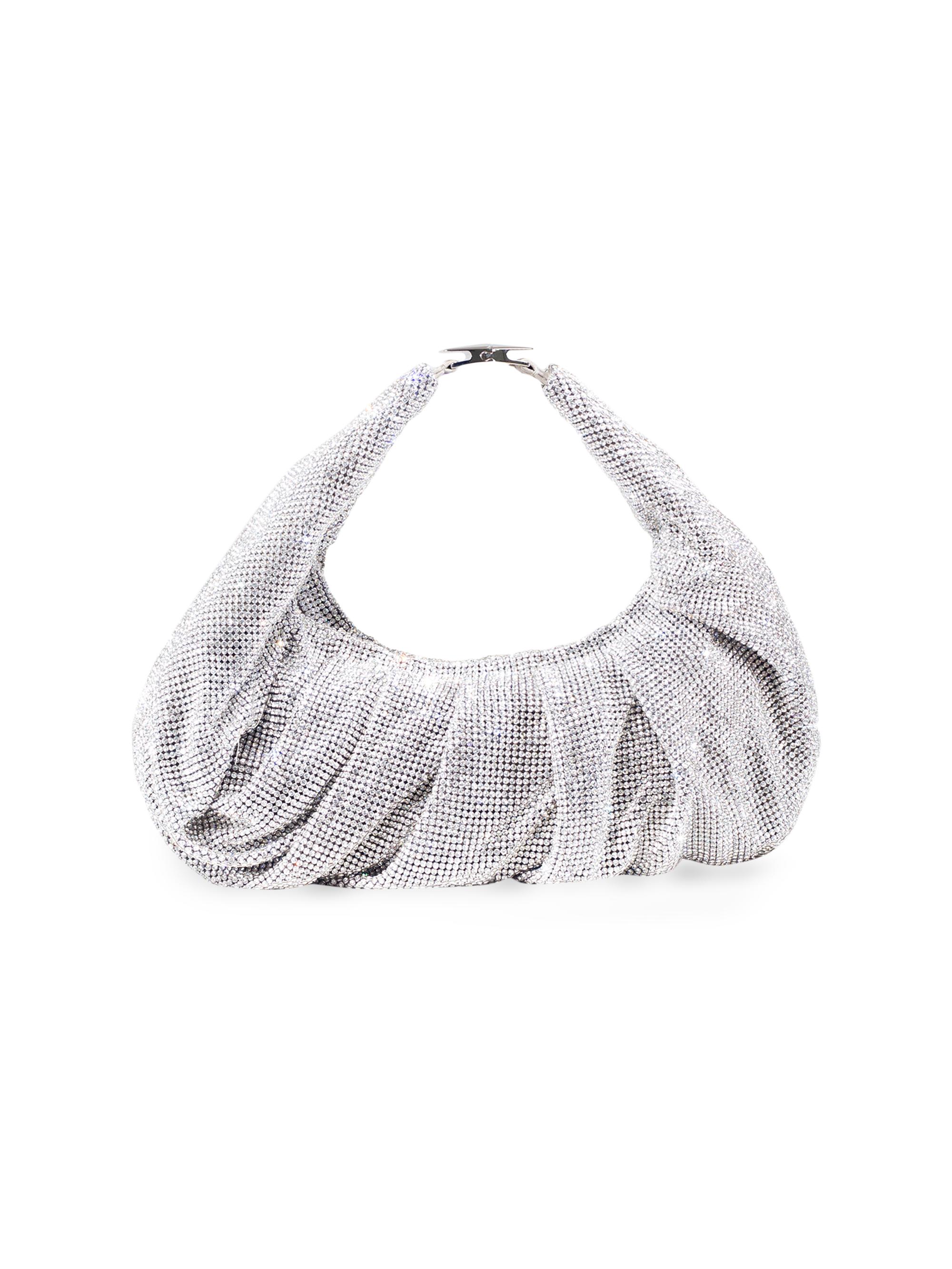 Benedetta Bruzziches Women's Yennefer Embellished Bag - Crystal On Silver