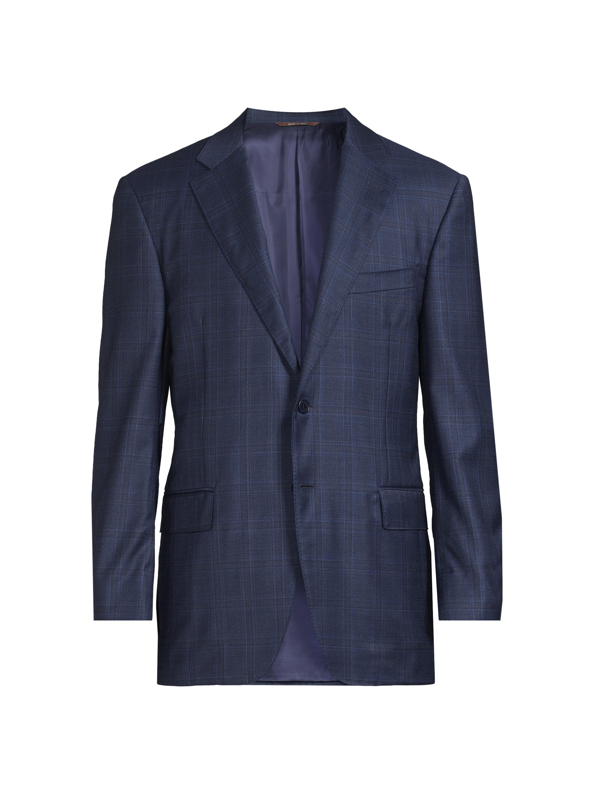 Plaid Wool Sport Coat