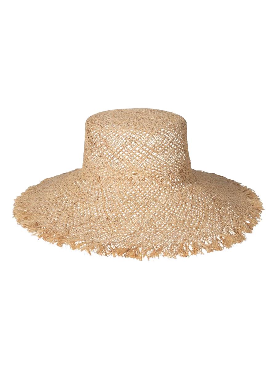 Marchen☆Raiden raffia floppy hat Vintage 80's Helen Kaminski CLASSIC 5 Handcrafted Rafia Brim