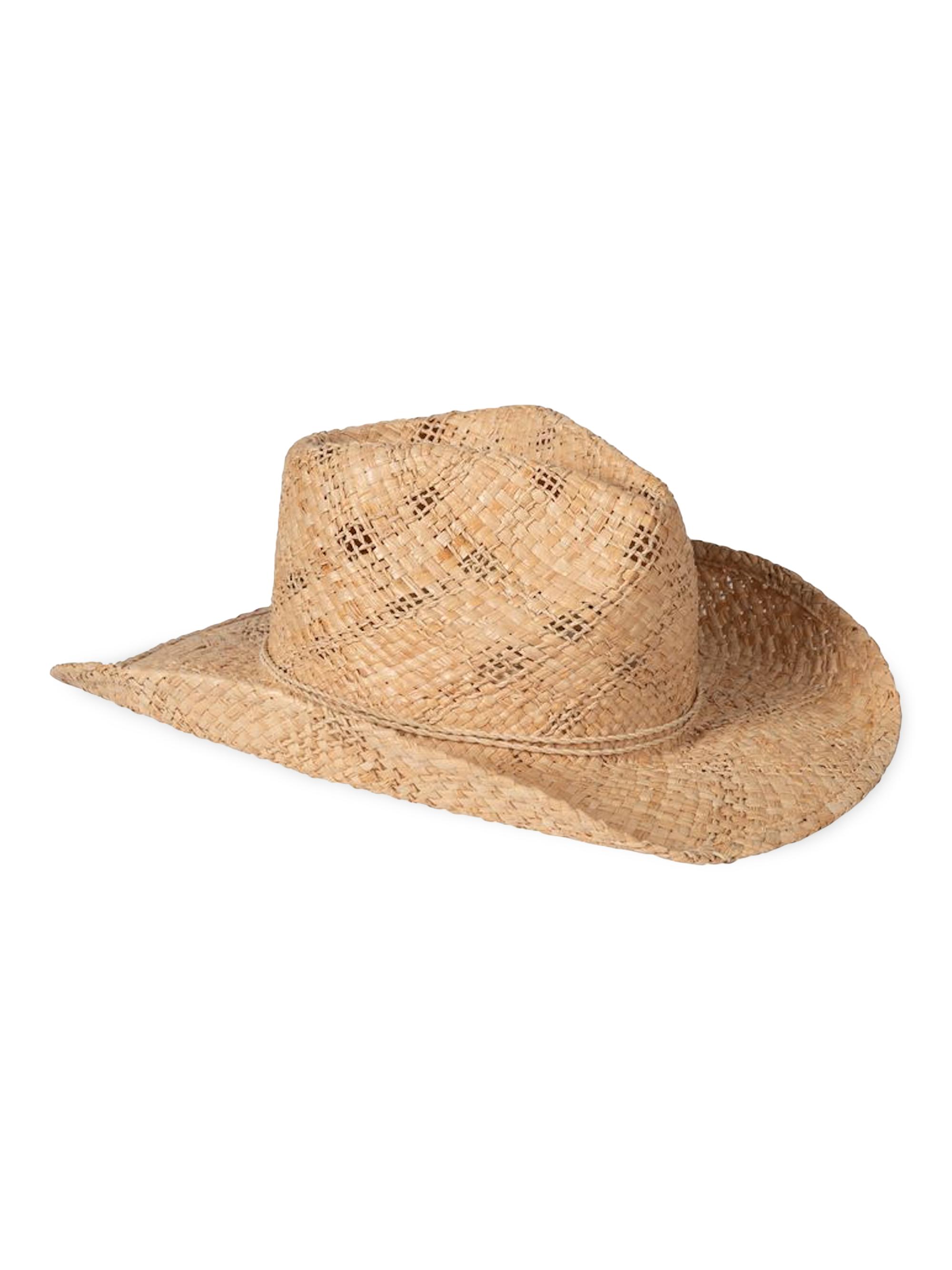 Lack of Color Women's Memoirs Sundance Cowboy Raffia Hat - Natural