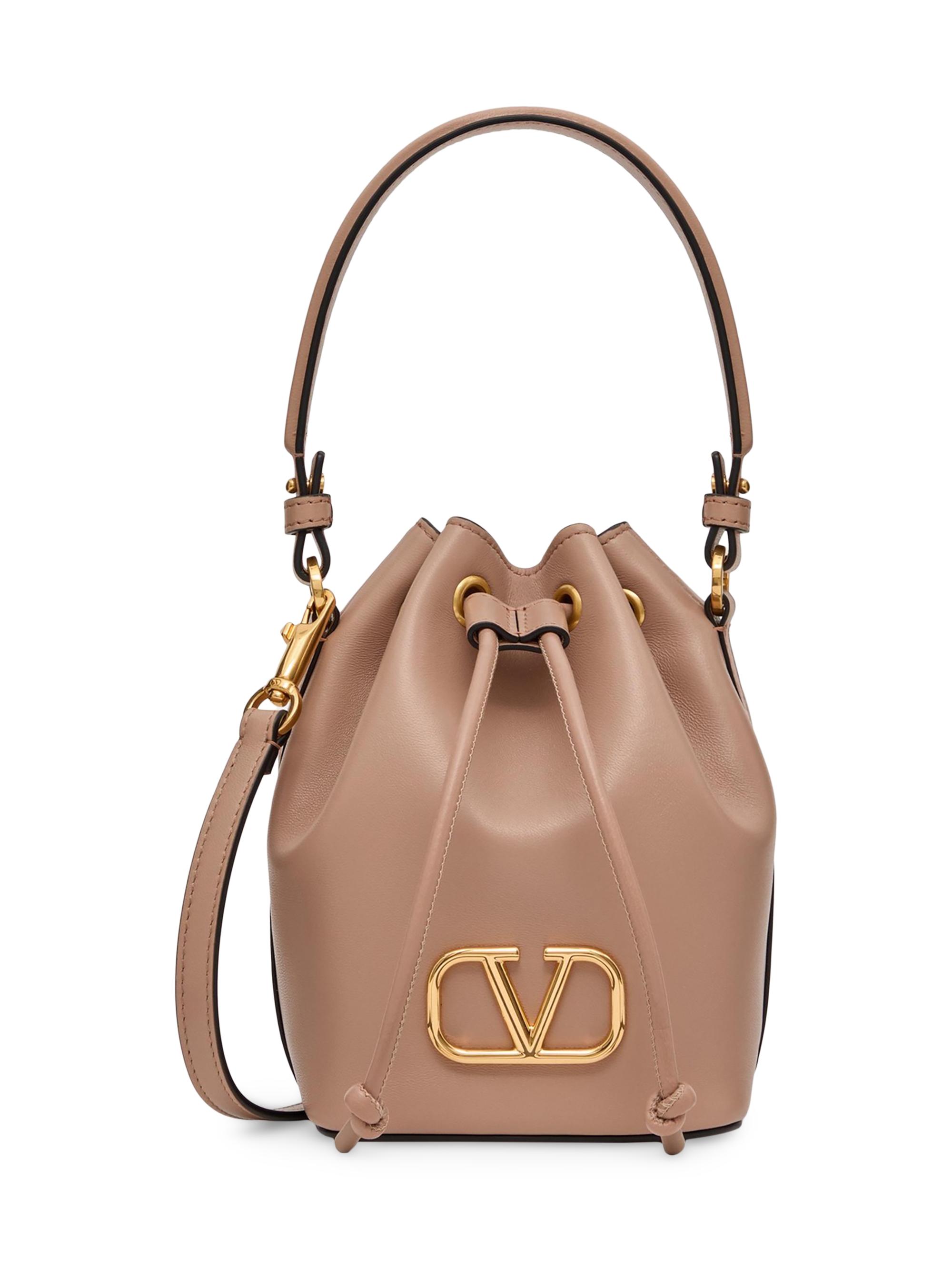 Valentino Garavani Women's Mini VLogo Signature Bucket Bag - Rose Cannelle