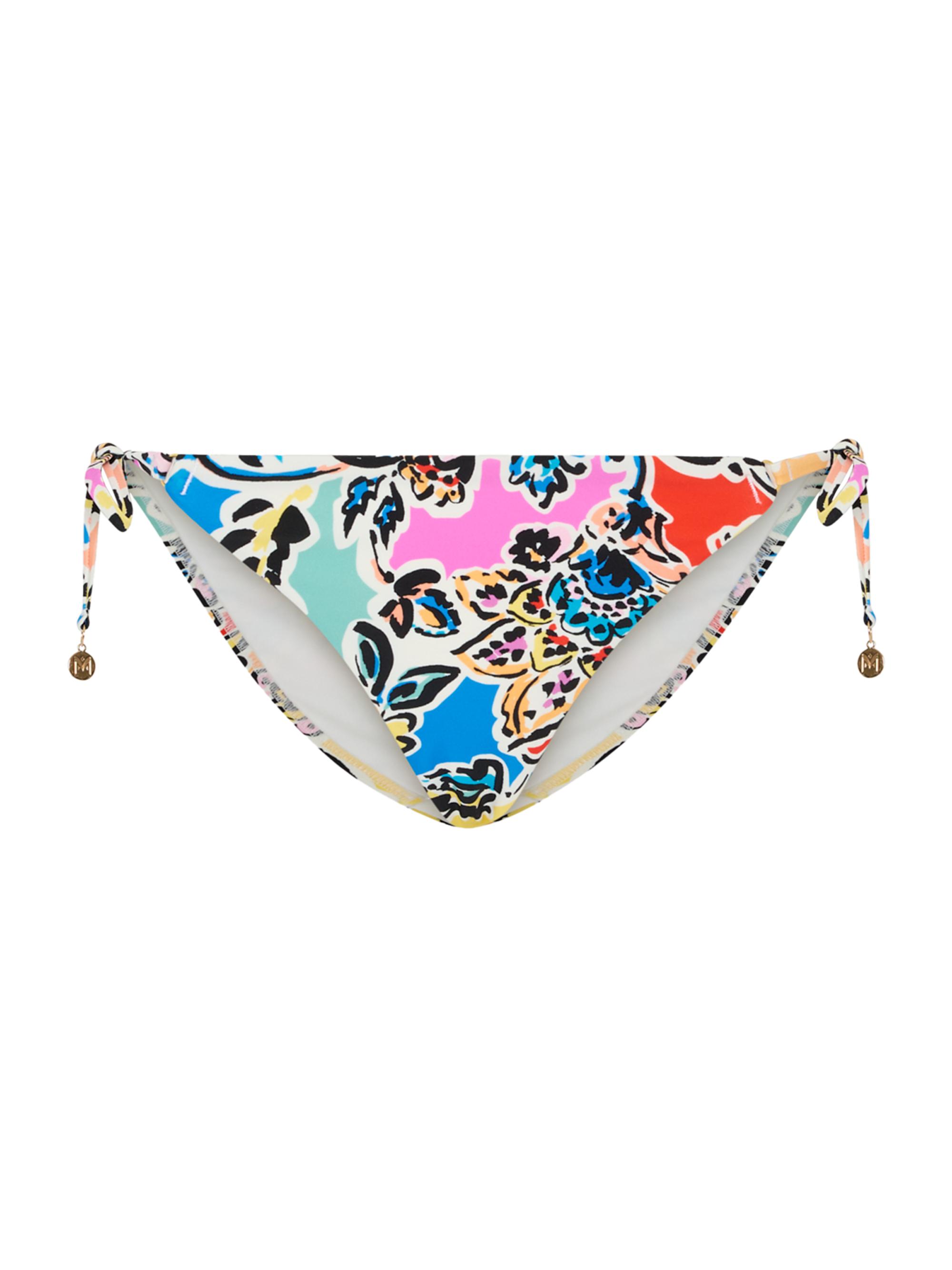 Milly Women's Rainbow Oasis Bikini Bottom - Black Multi