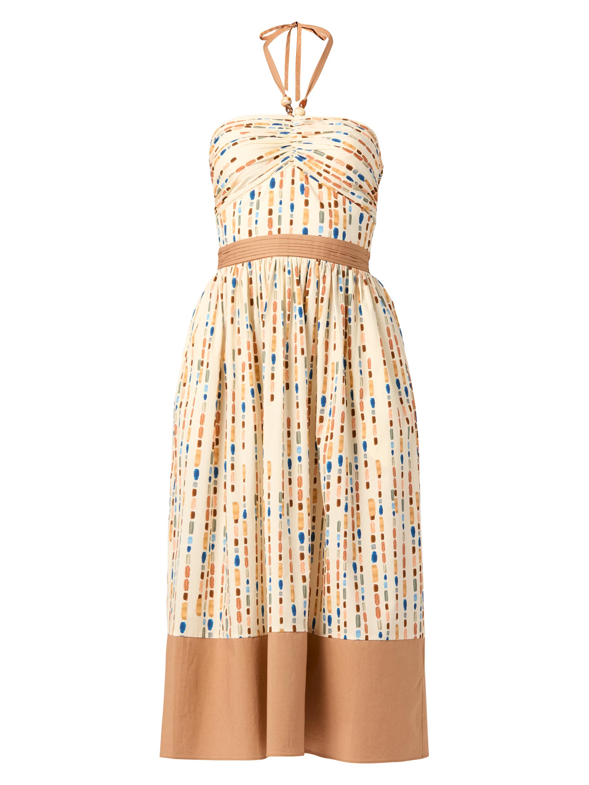 slim fit dress slacks 1979 Lanvin Couture Metallic Polka-Dot Charcoal Silk Lamé Halter Dress main image 1
