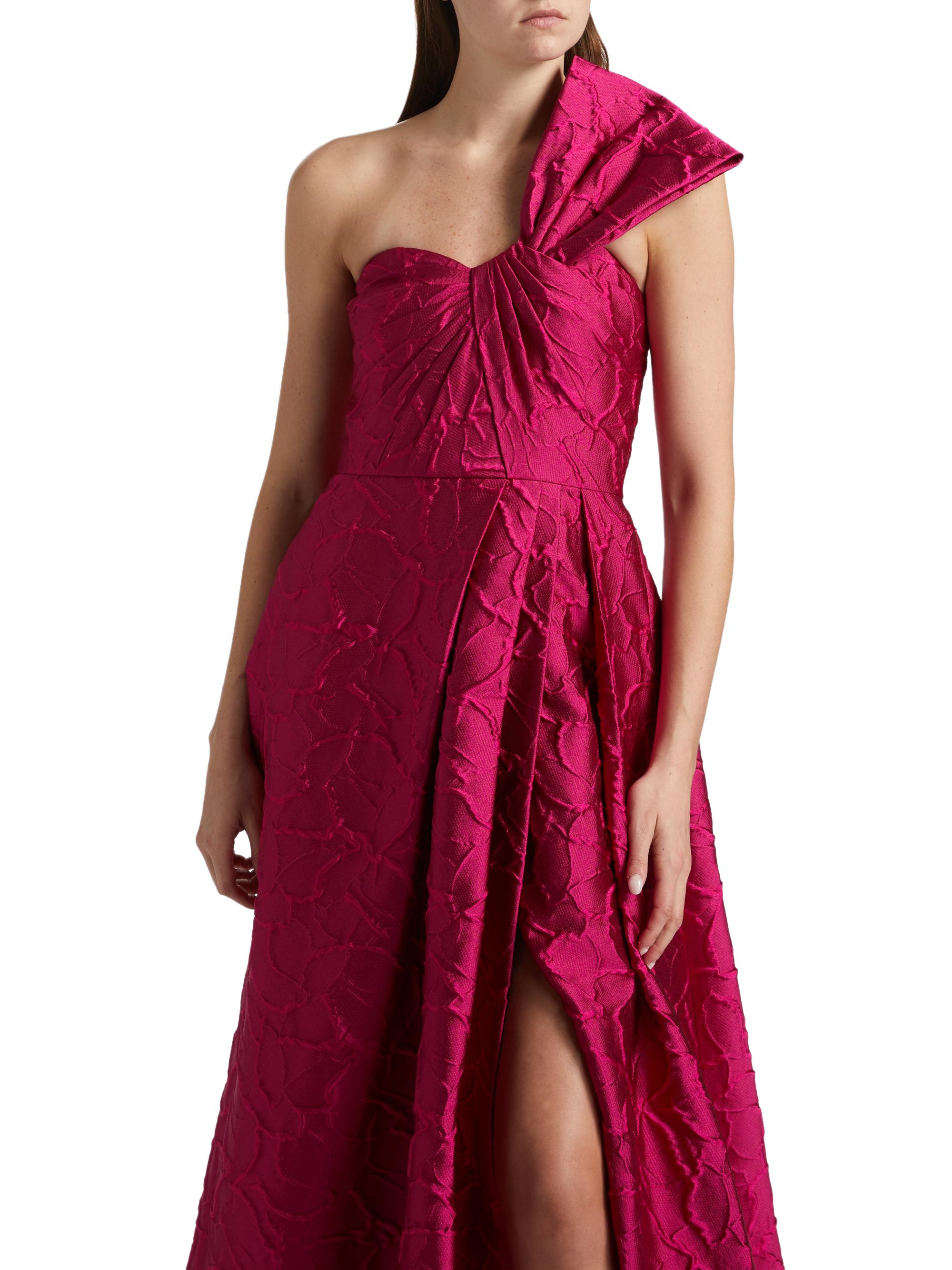 joie one shoulder dress Joie Nerea Paisley One-Shoulder Dress In Quiet Green And Porcelain - 60%  Off