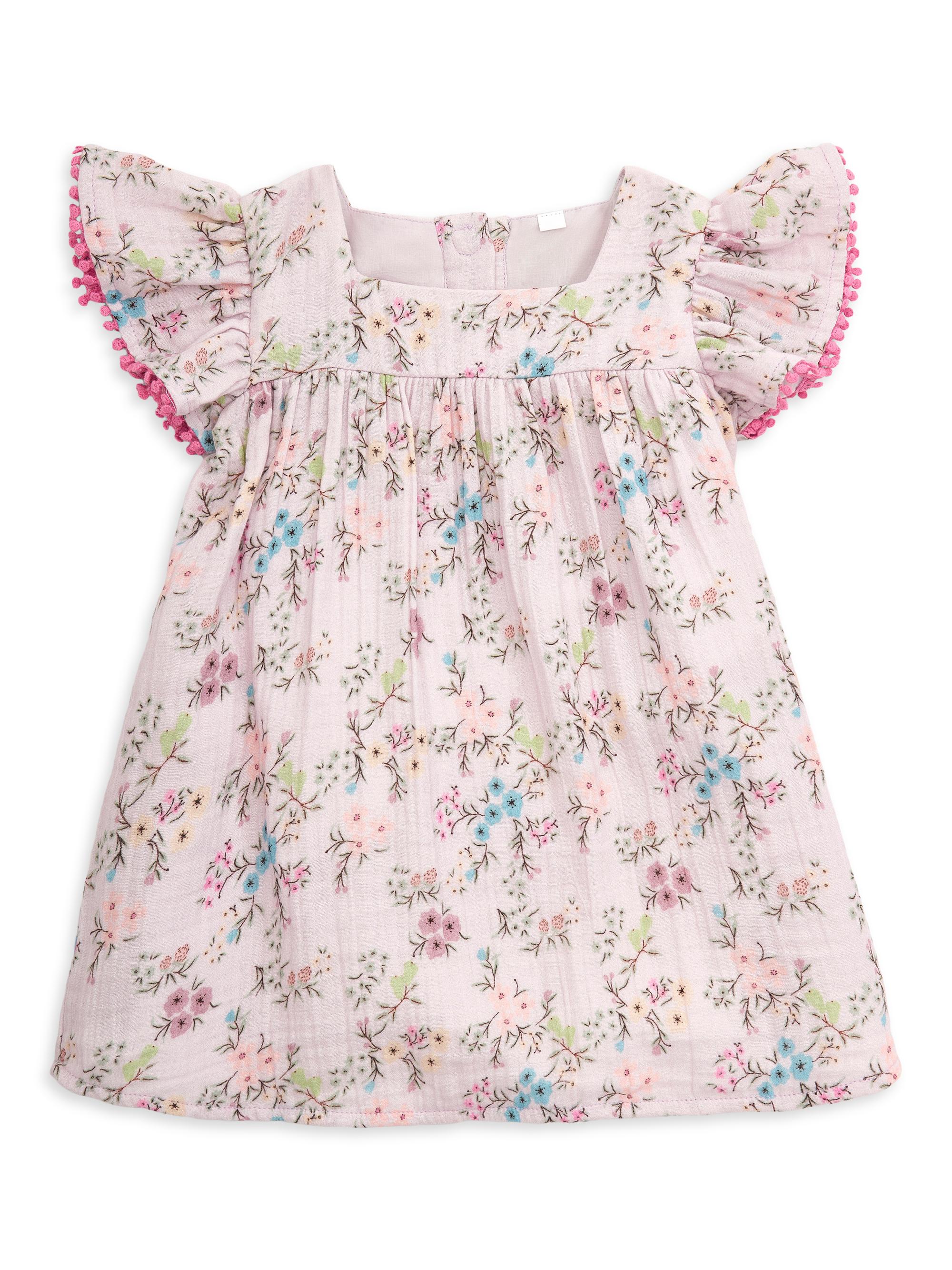 Magnetic Me Little Girl's & Girl's Emily Cotton Dress - Pink