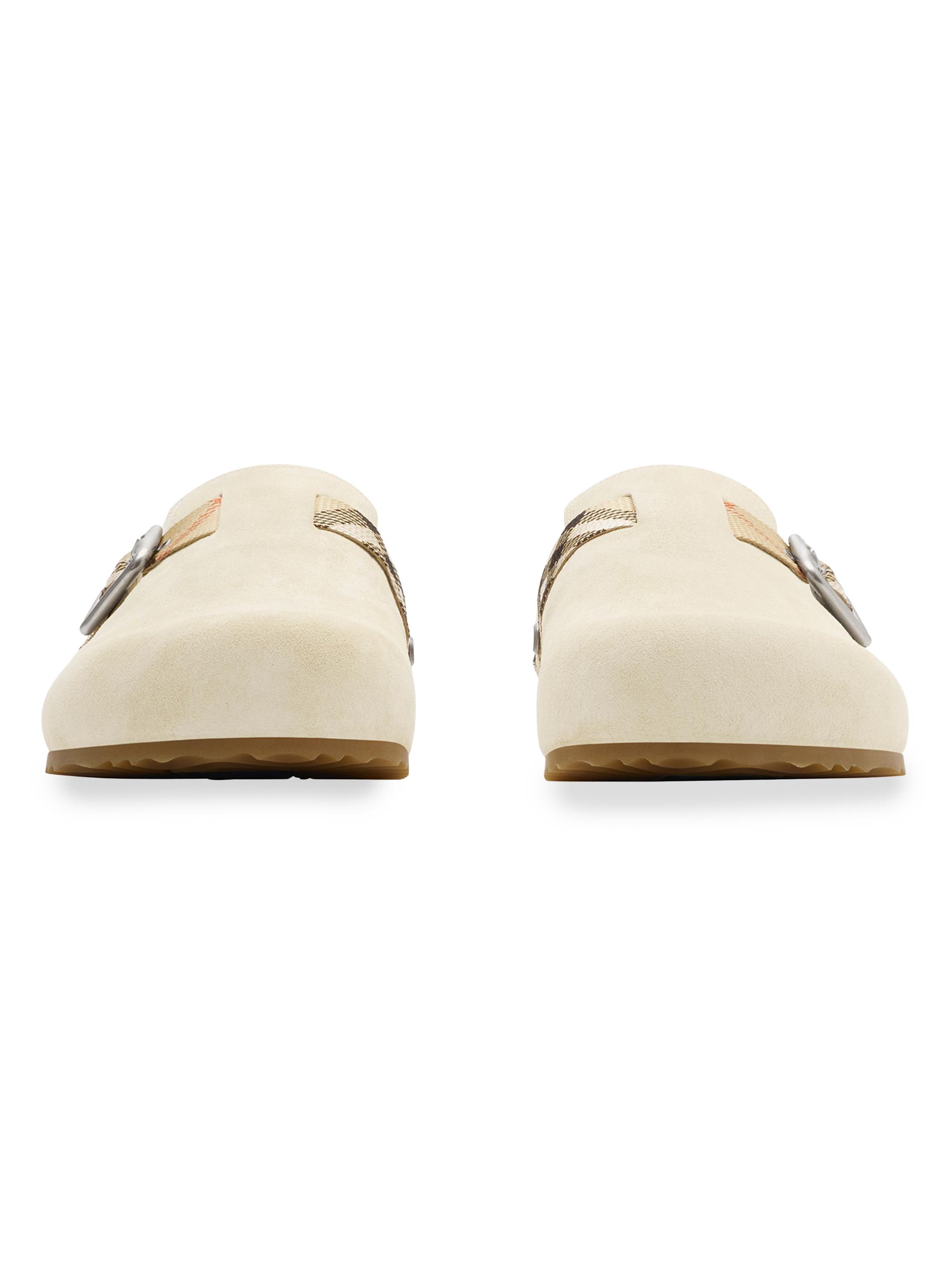 Burberry Urchin Suede Clogs | Saks Fifth Avenue