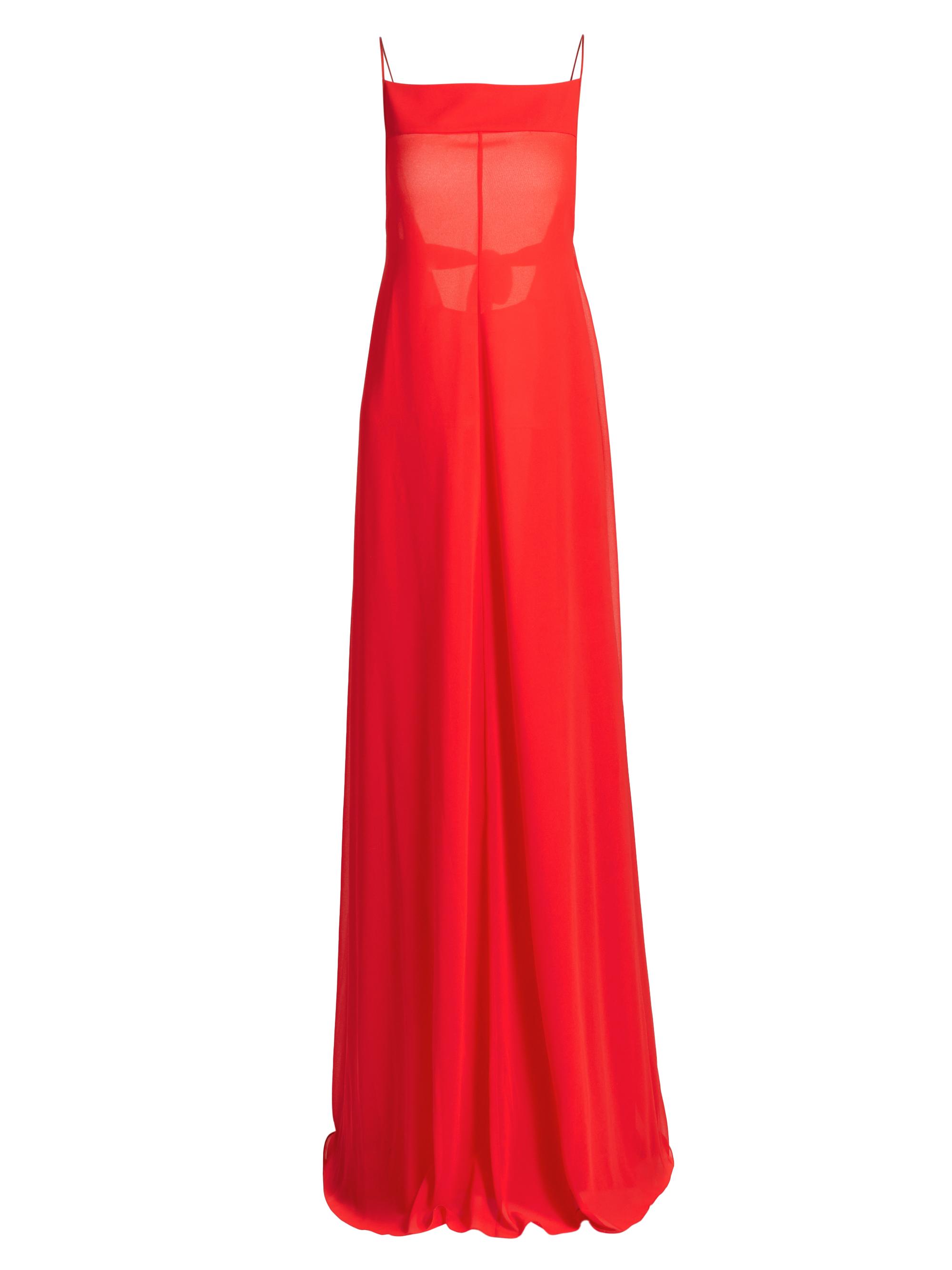 16Arlington Women's Febe Open-Back Gown - Rosso