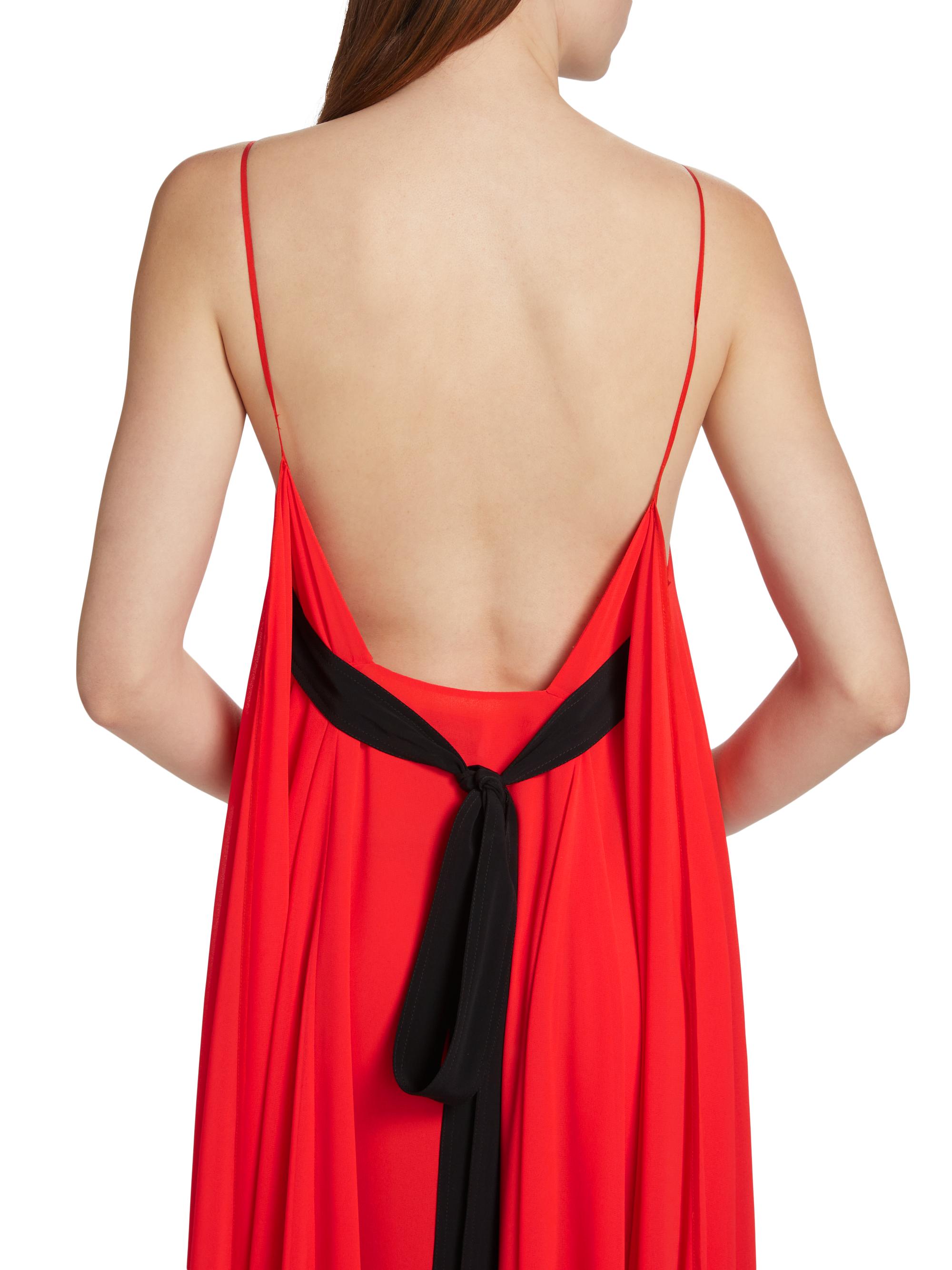 16arlington red dress 16Arlington - Febe red dress with open back G074AW25HSC01