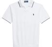 Jacquard Mesh Polo Shirt