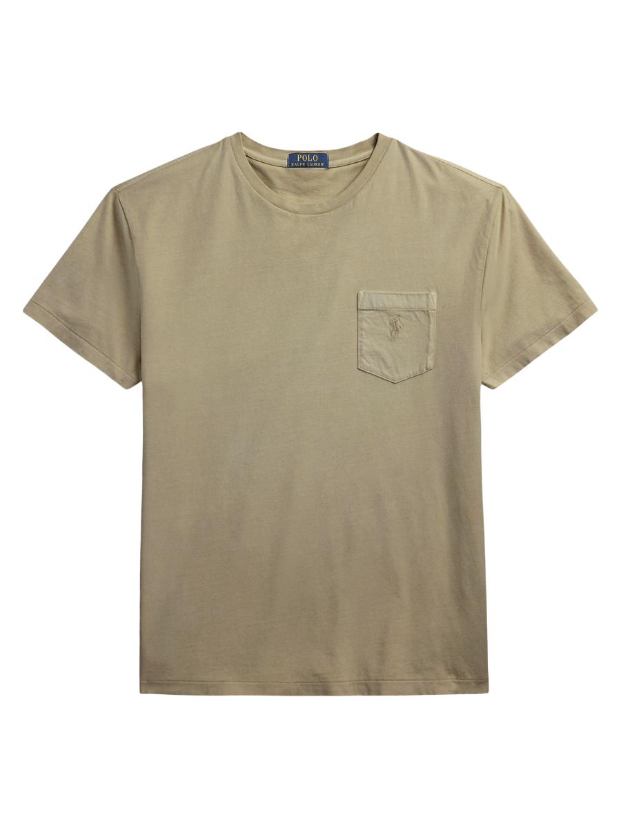 売れ筋商品|||ラルフローレン Tシャツ レディース トップス LLIC RIB KNIT SHORT SLEEVE SWEATER - Print T-shirt - mineral gold Lauren Ralph Lauren METALLIC RIB KNIT SHORT SLEEVE SWEATER