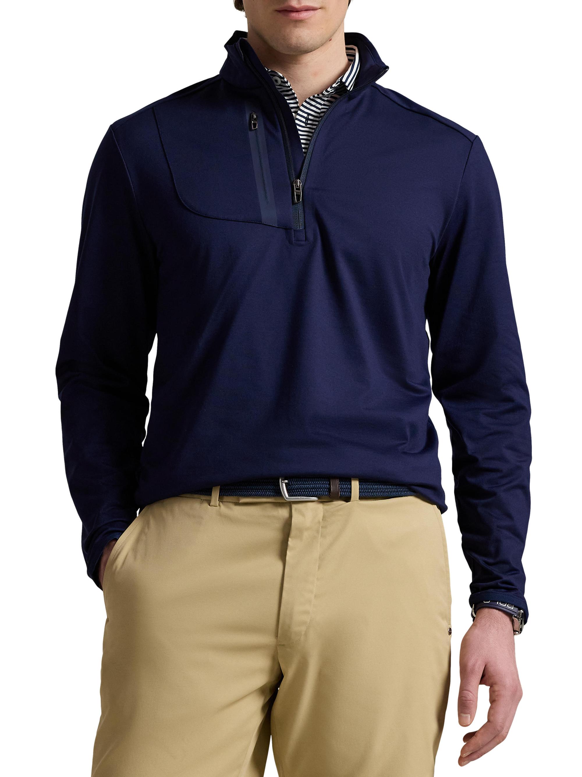 RLX Ralph Lauren Stretch Jersey Half-Zip Pullover | Saks Fifth Avenue