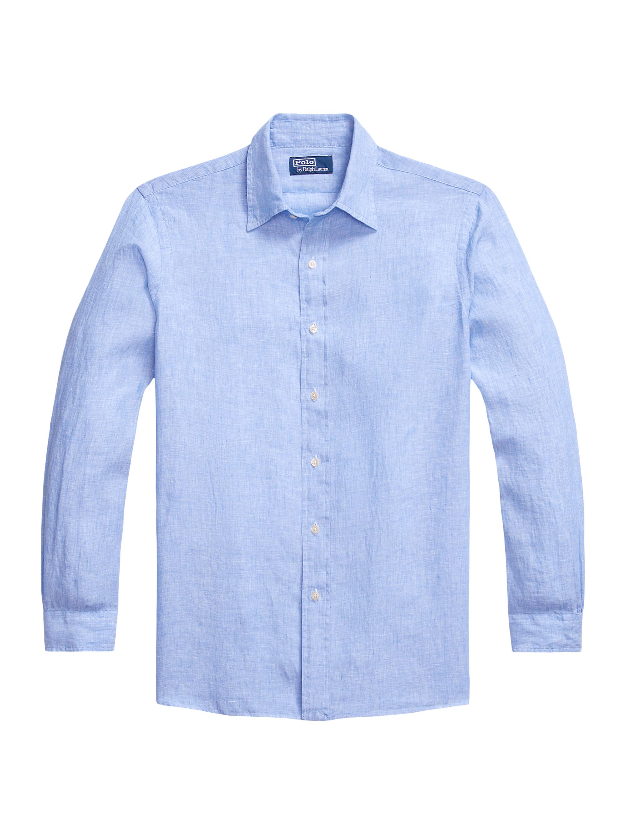 トップス Ralph Lauren linen shirt 0400022575268_BLUEWHITE?wid=