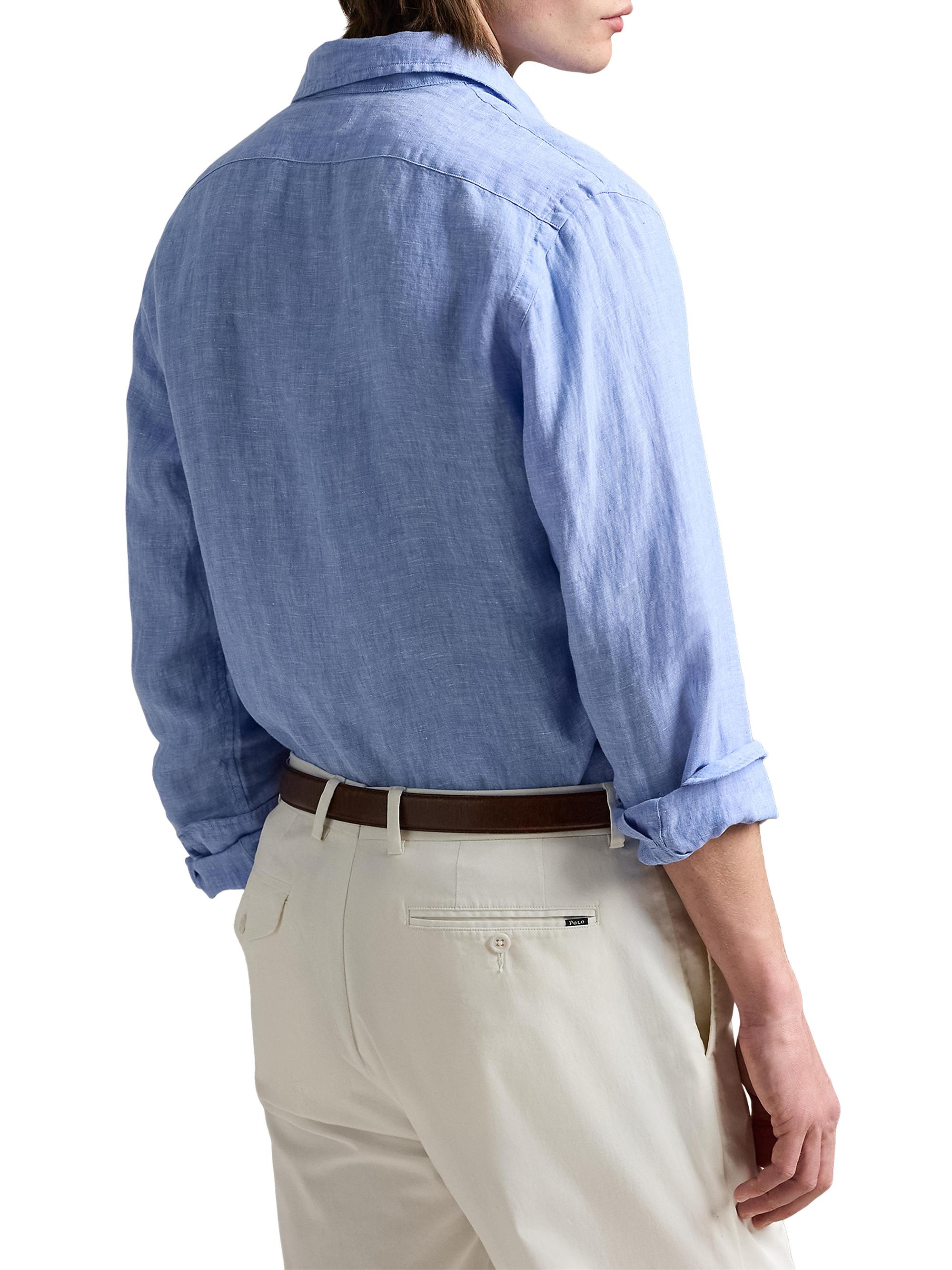 Polo Ralph Lauren Classic-Fit Linen Shirt | Saks Fifth Avenue