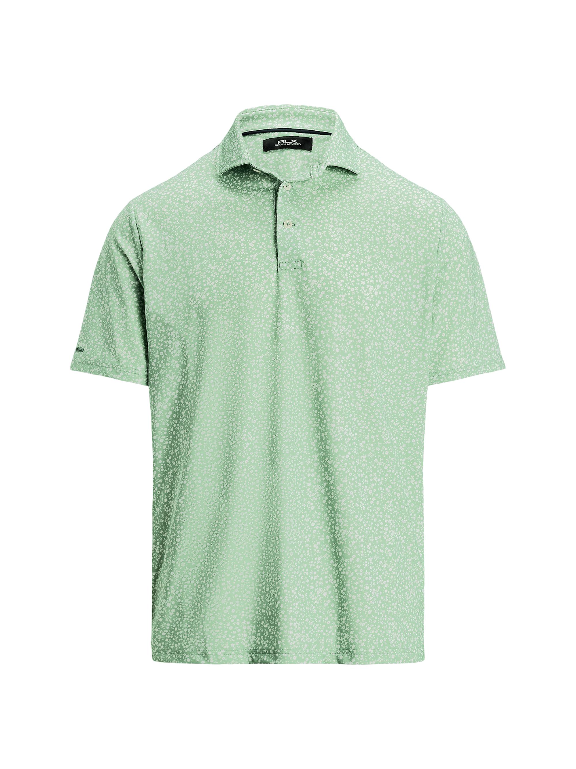 RLX Ralph Lauren Men's Classic-Fit Performance Polo Shirt - Micro Toss Faded Mint