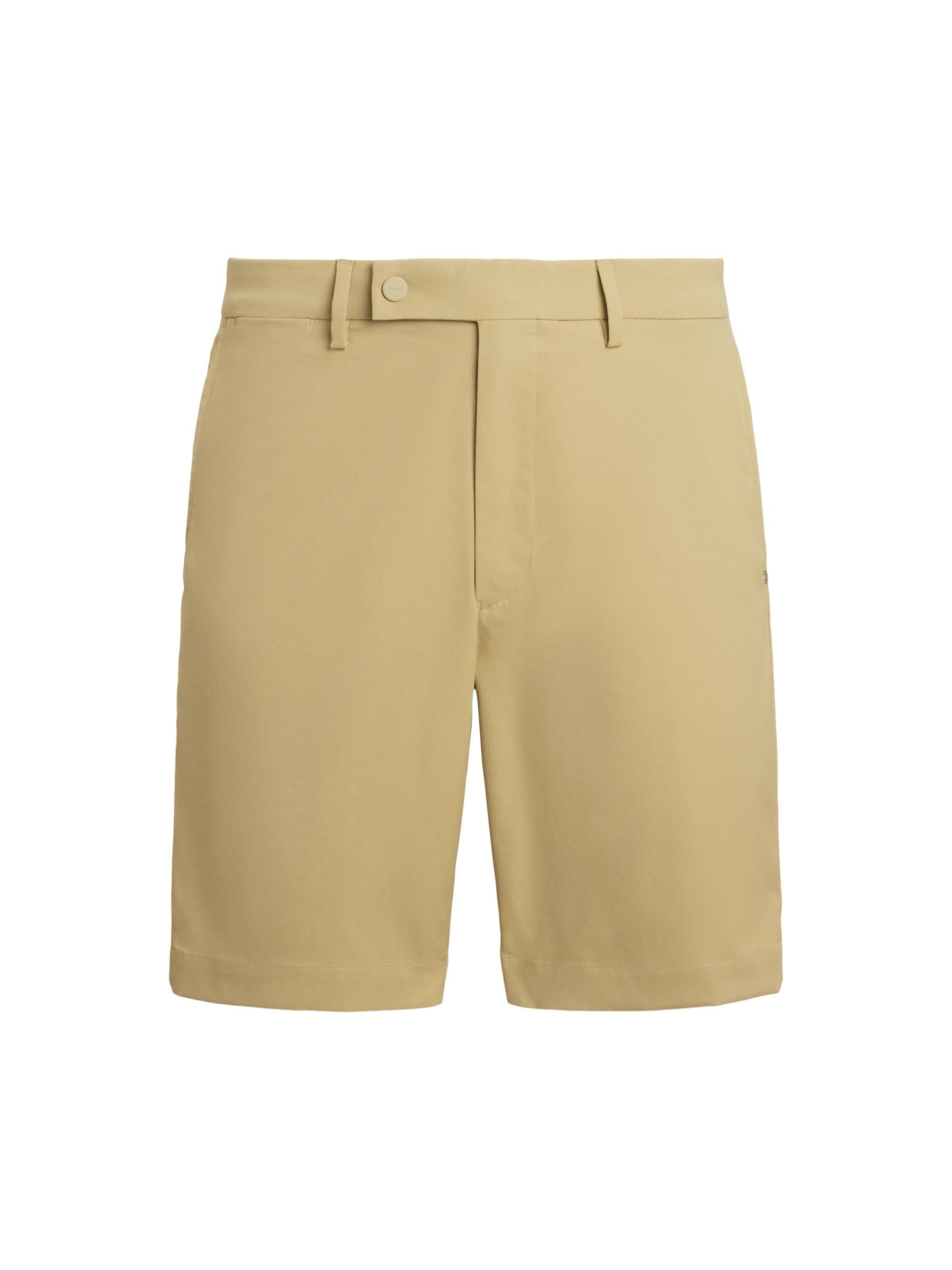 RLX Ralph Lauren Men's 9'' Tailored-Fit Performance Shorts - Classic Khaki