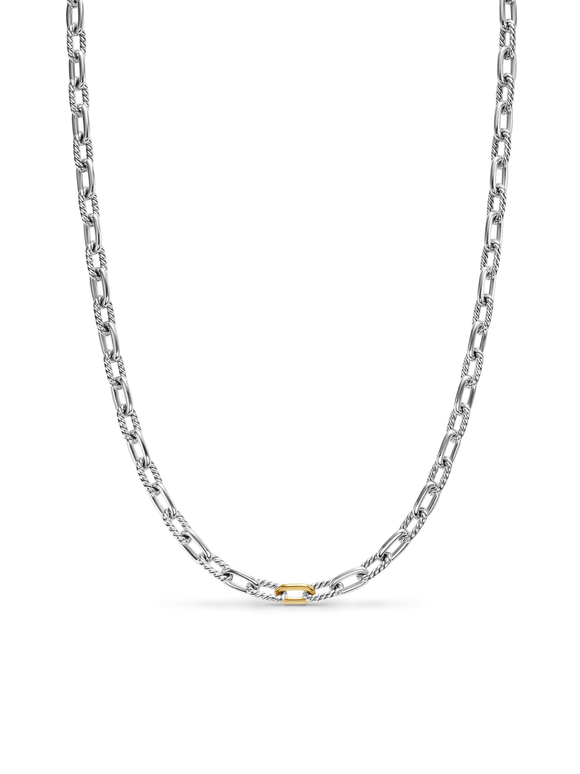 David Yurman Men's DY Madison Chain Necklace in Sterling Silver - Silver
