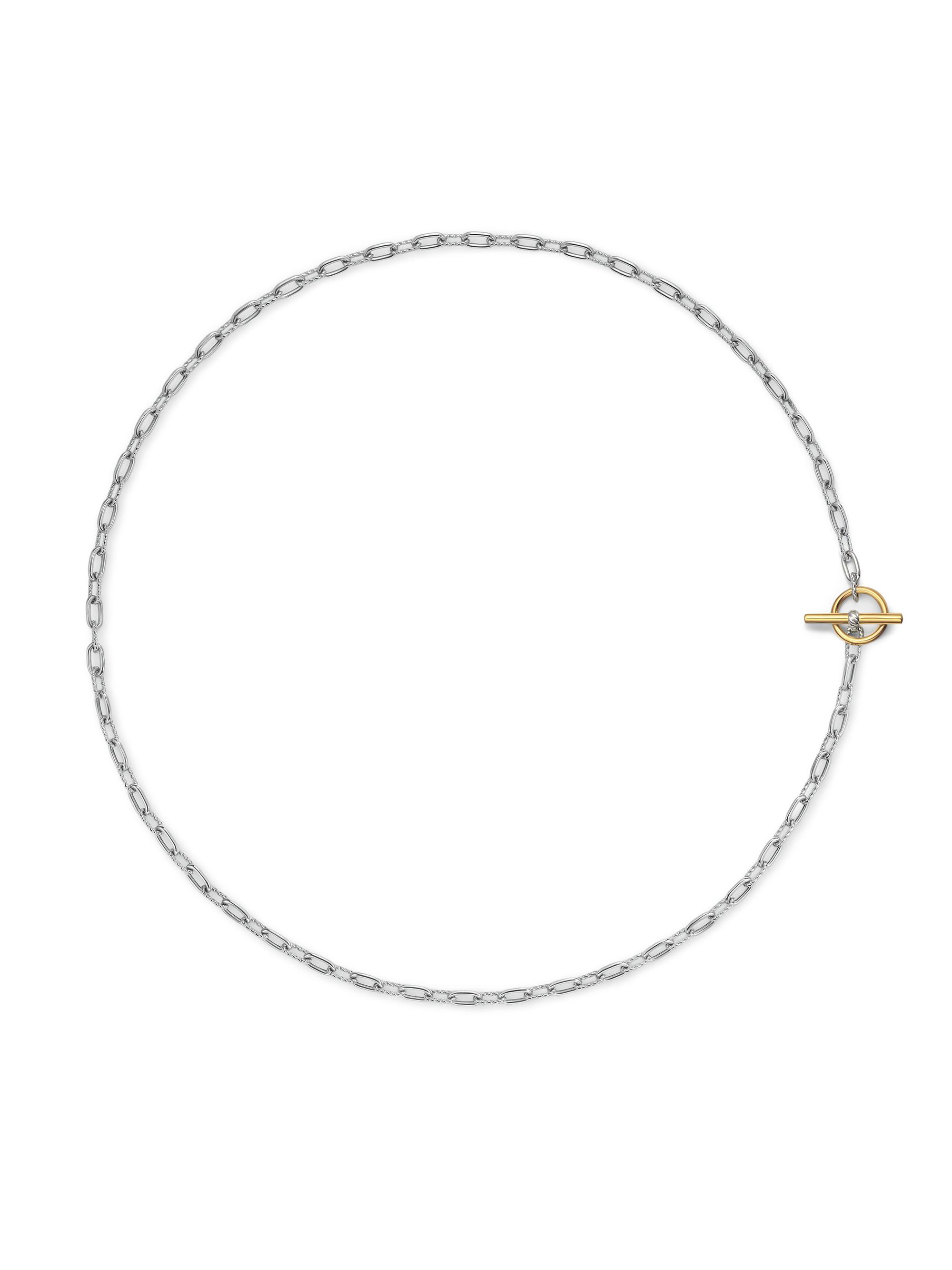 David Yurman Women's Madison Toggle Chain Necklace in Sterling Silver - Silver