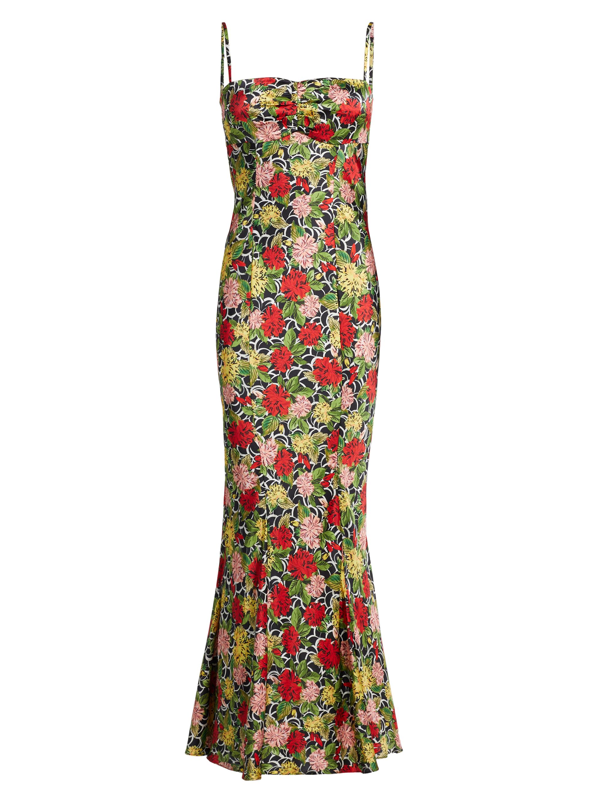 Saloni Renee Floral Mermaid Gown Saks Fifth Avenue