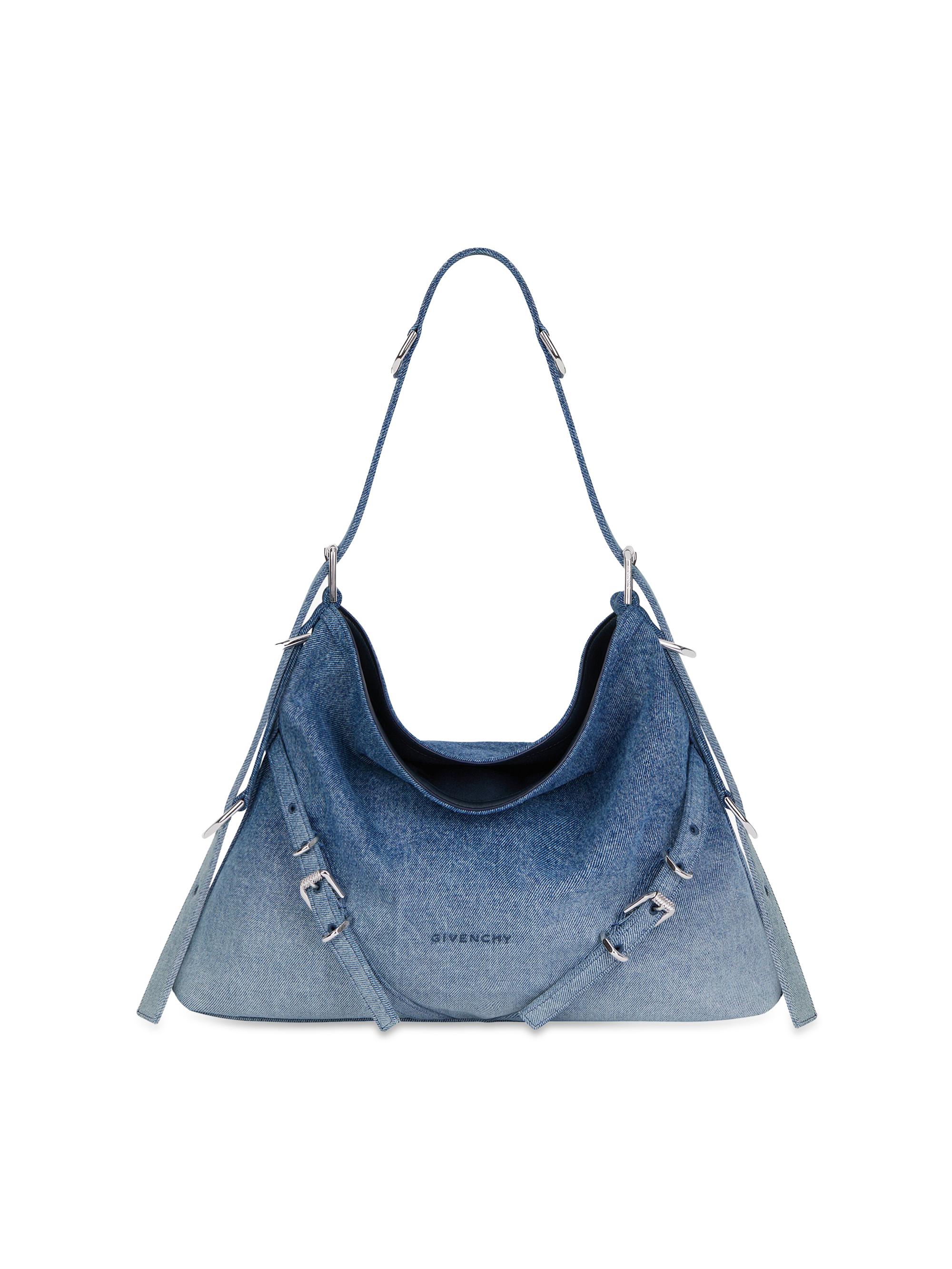 Givenchy Women's  Voyou Hobo Bag in Gradient Denim Blue