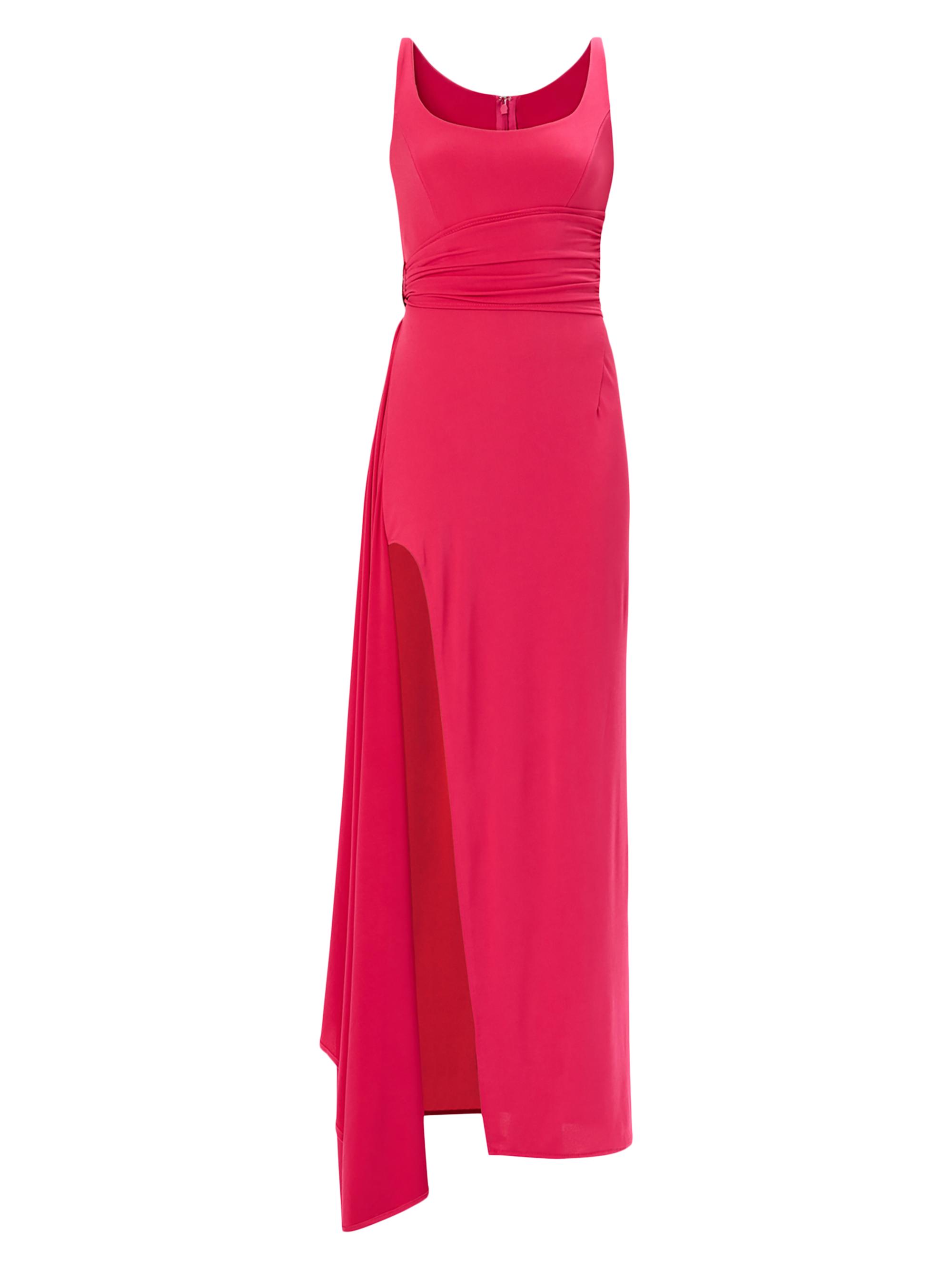 Hervé Léger Women's The Mila Jersey Scoopneck Gown - Hibiscus