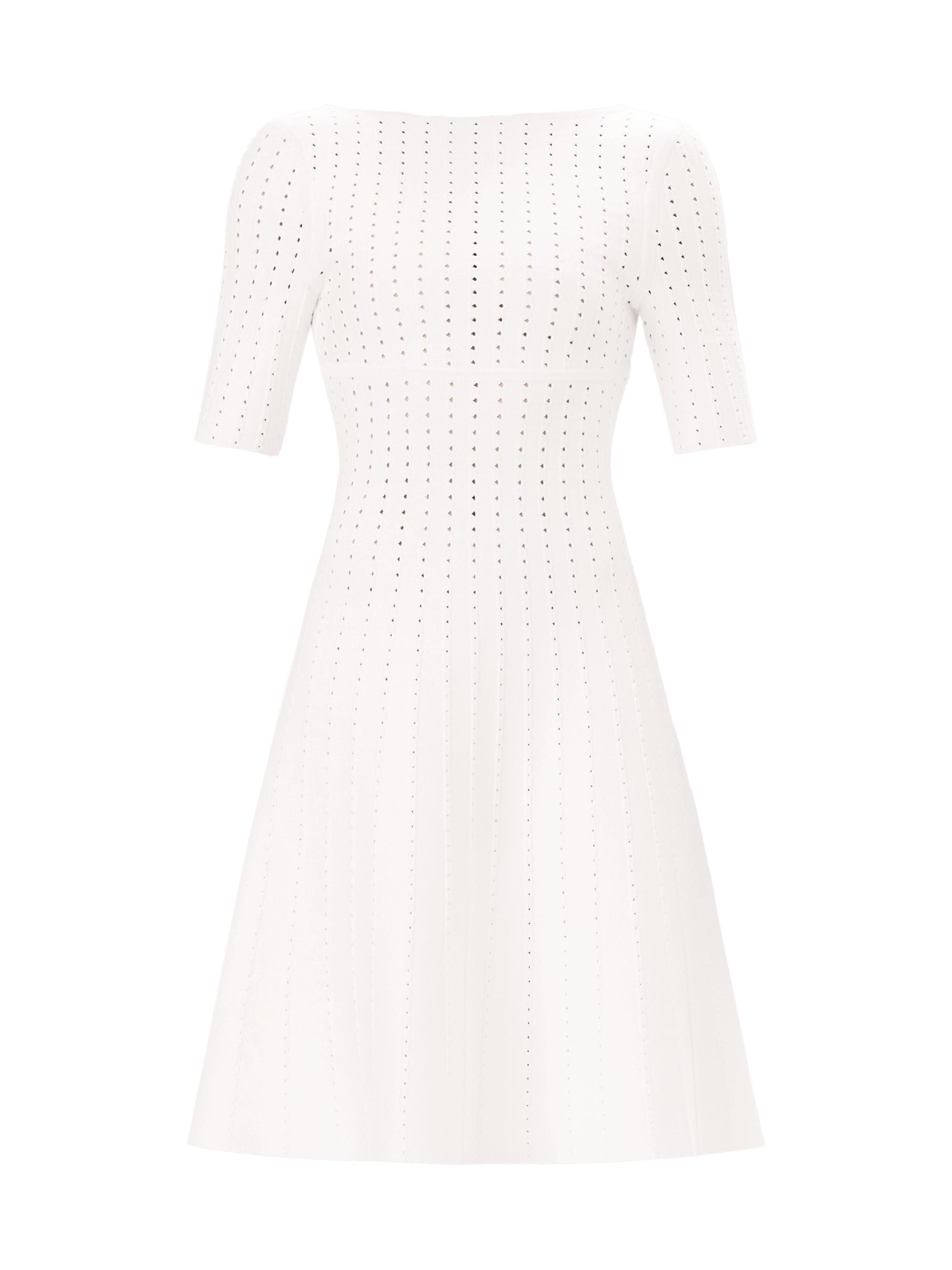 what is a flare dress Herve Leger 'Mirte' Fit and Flare Dress