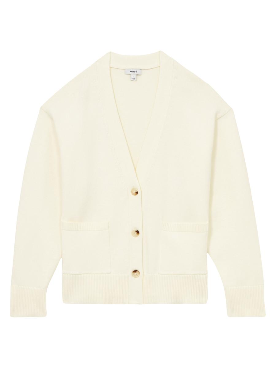 Reiss Harper Chunky Cardigan | Saks Fifth Avenue