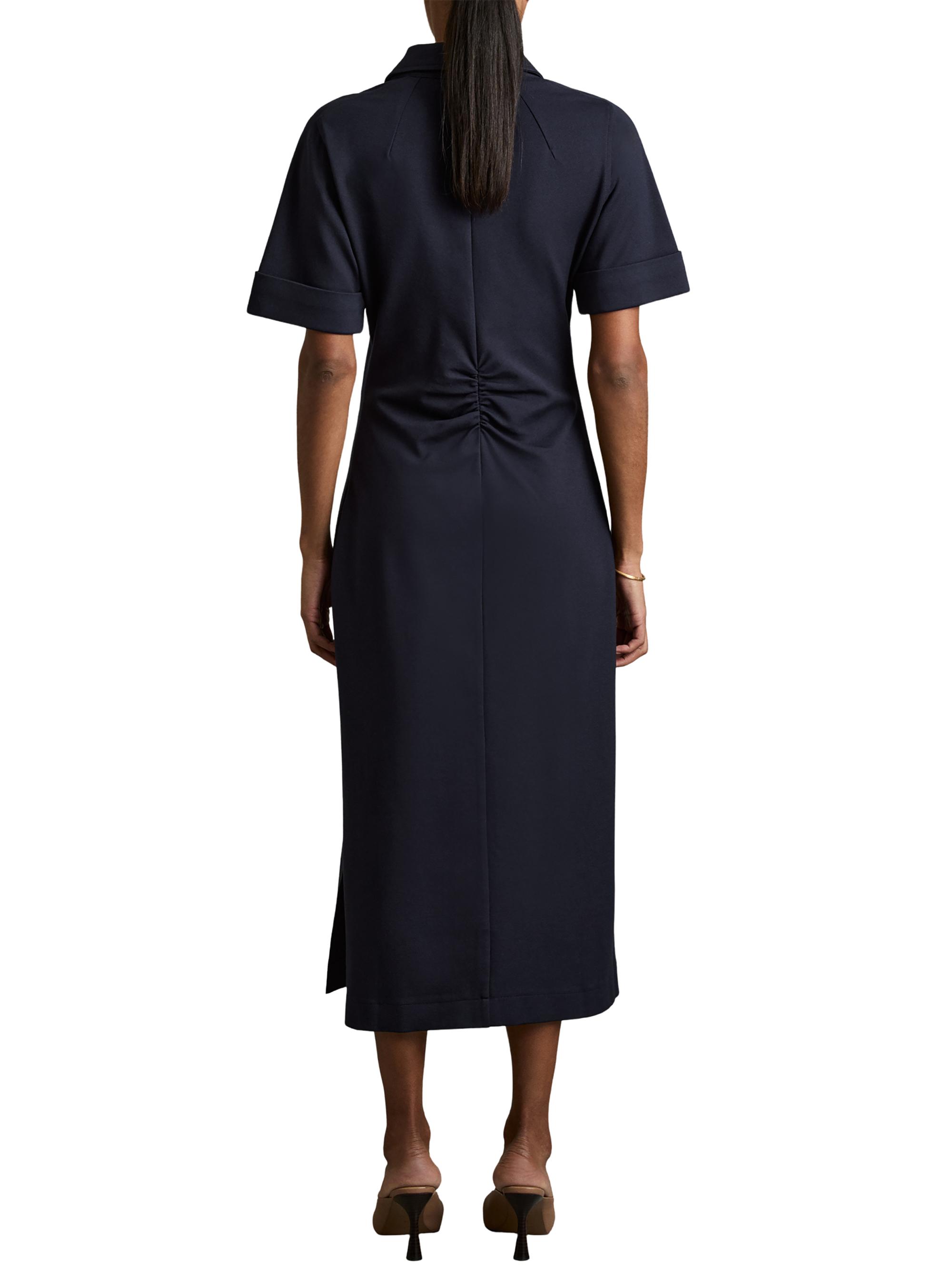 Reiss Astrid Johnny Collar Midi-Dress | Saks Fifth Avenue