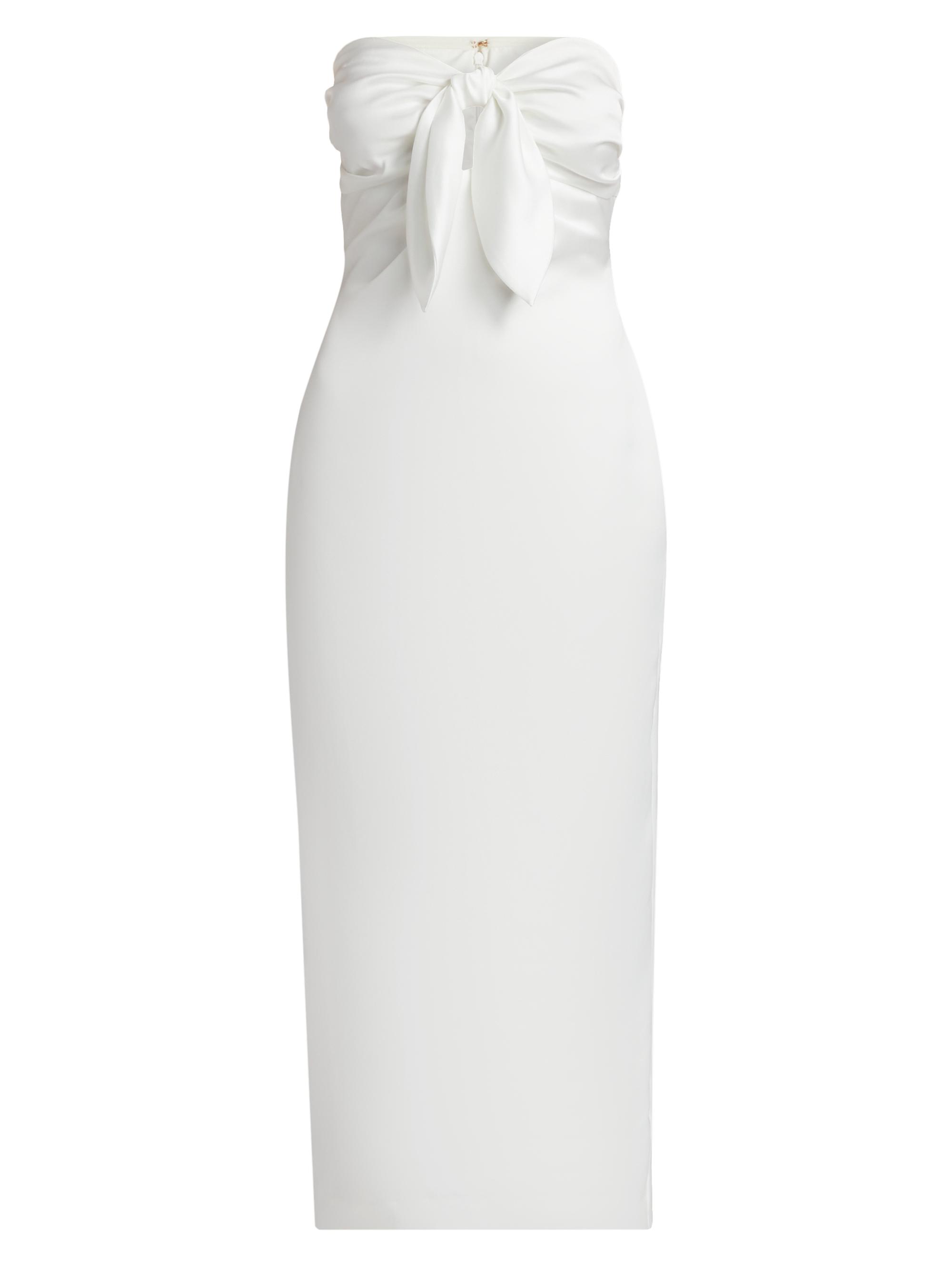Ramy Brook Women's Orion Knotted Satin Midi-Dress -