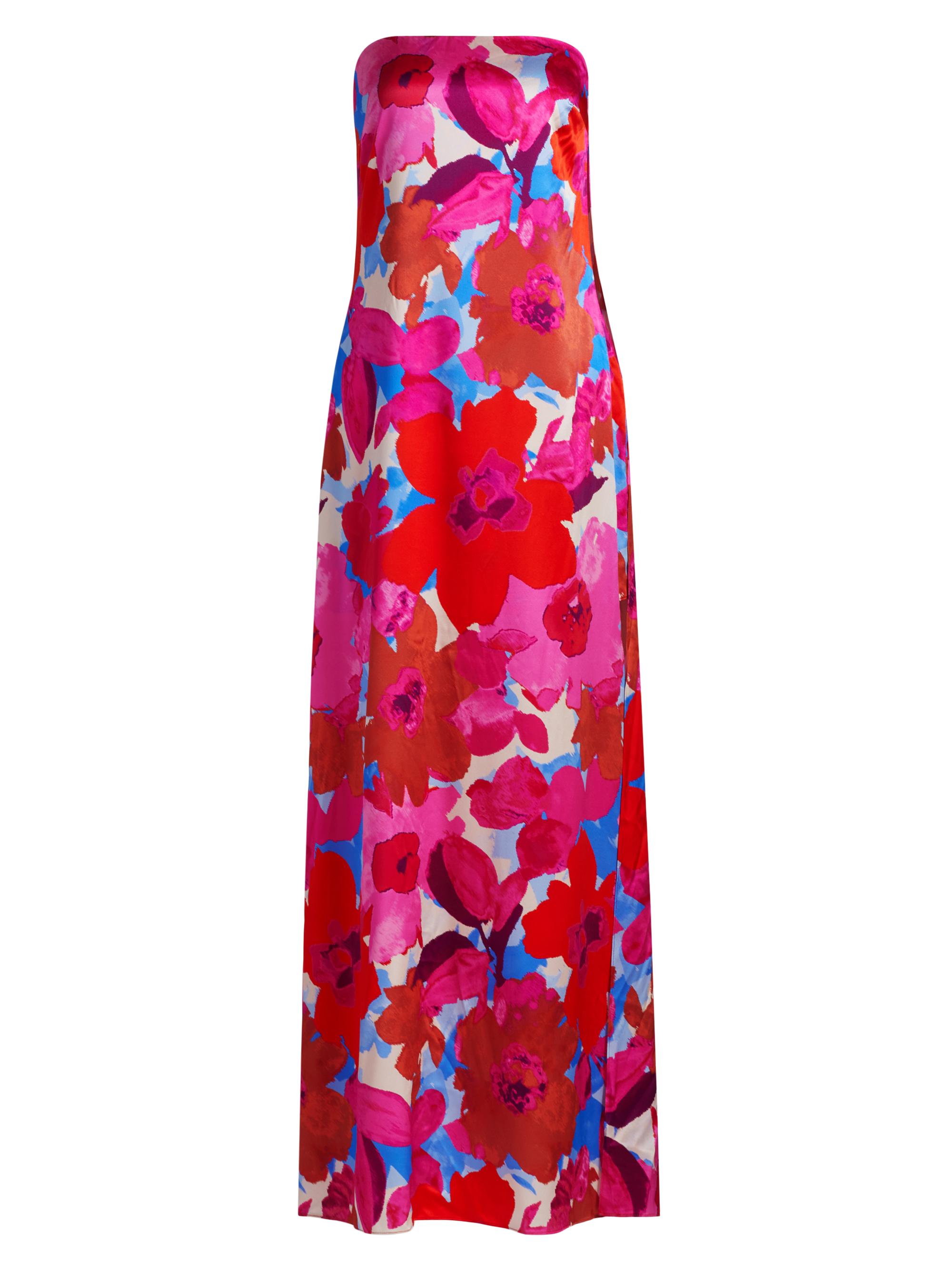 Ramy Brook Women's Lyle Stretch Silk Floral Gown - Rosa Pink Multi