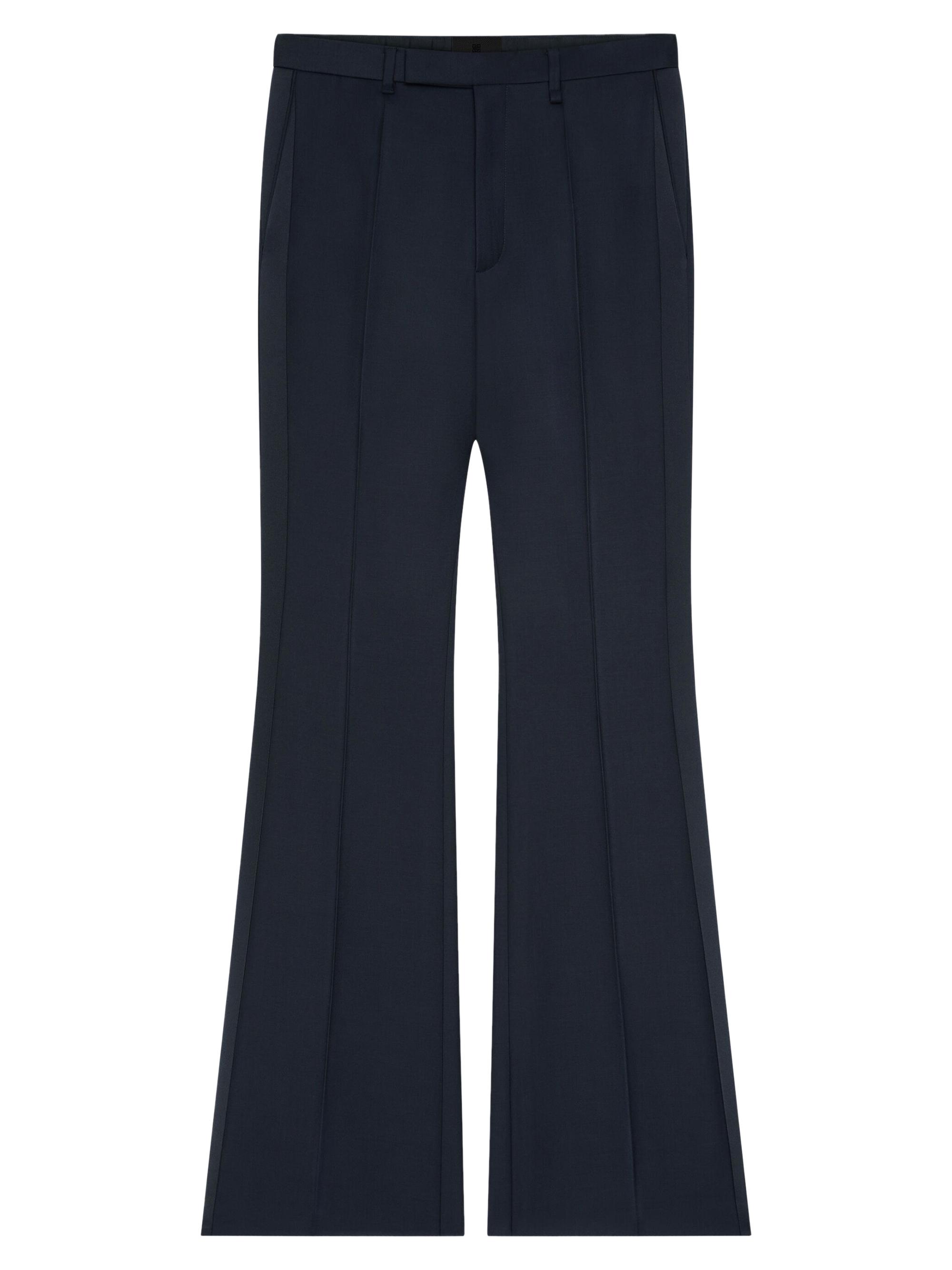 Saint Laurent Wide-Leg Pants in Wool | Saks Fifth Avenue