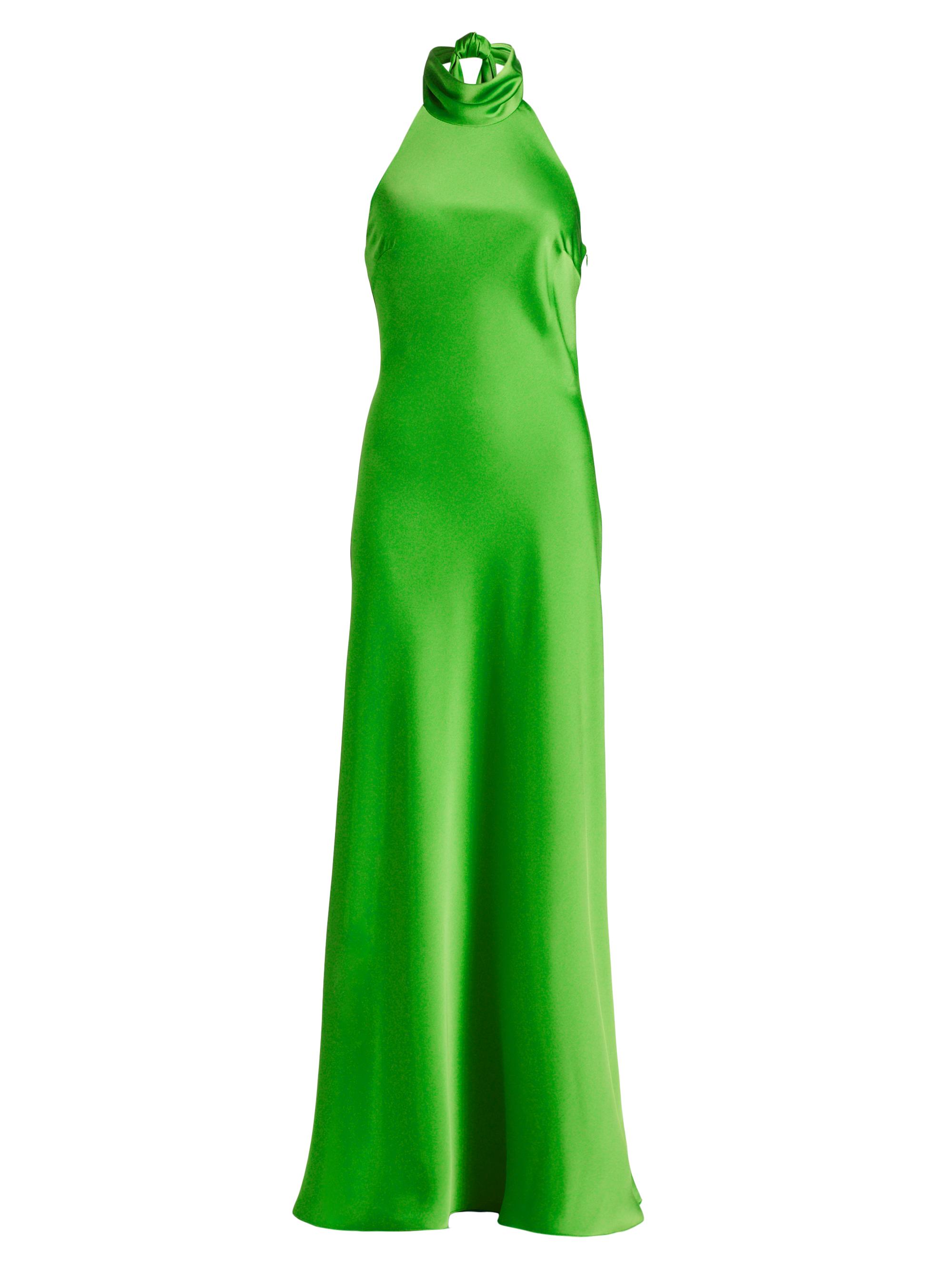 As It May Women's Isabelle Satin Gown - Meadow