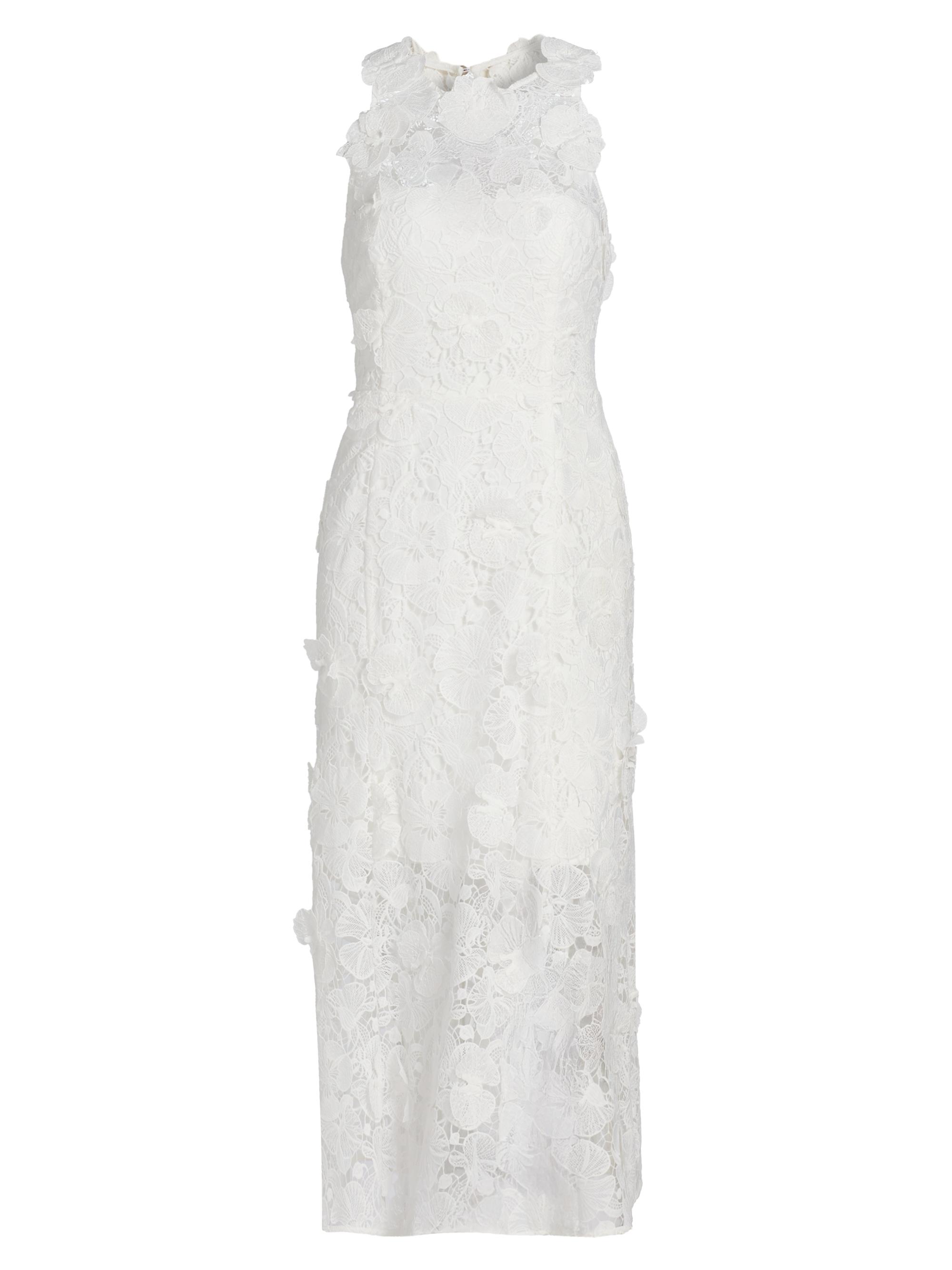 Zimmermann Alight Scalloped Lace Midi-Dress | Saks Fifth Avenue