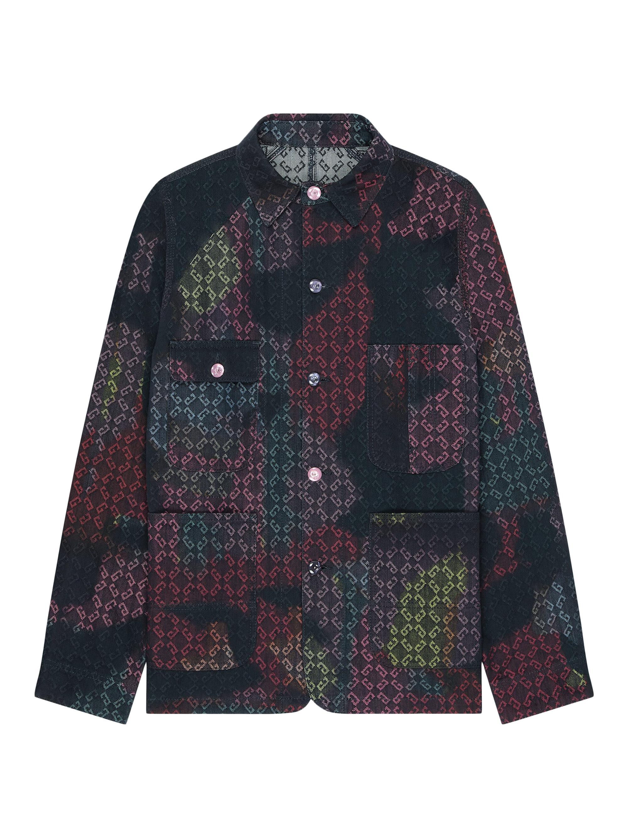 Givenchy Men's Jacket in Denim Monogram 72