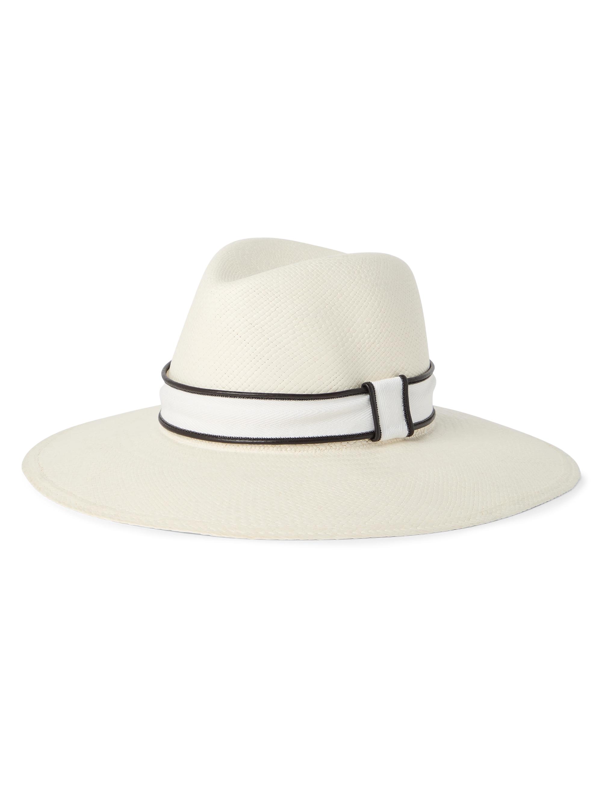 Chapeau Fedora Brunello Cucinelli Femme En Feutre Gris - Taille S - Neuf Avec étiquettes 1999