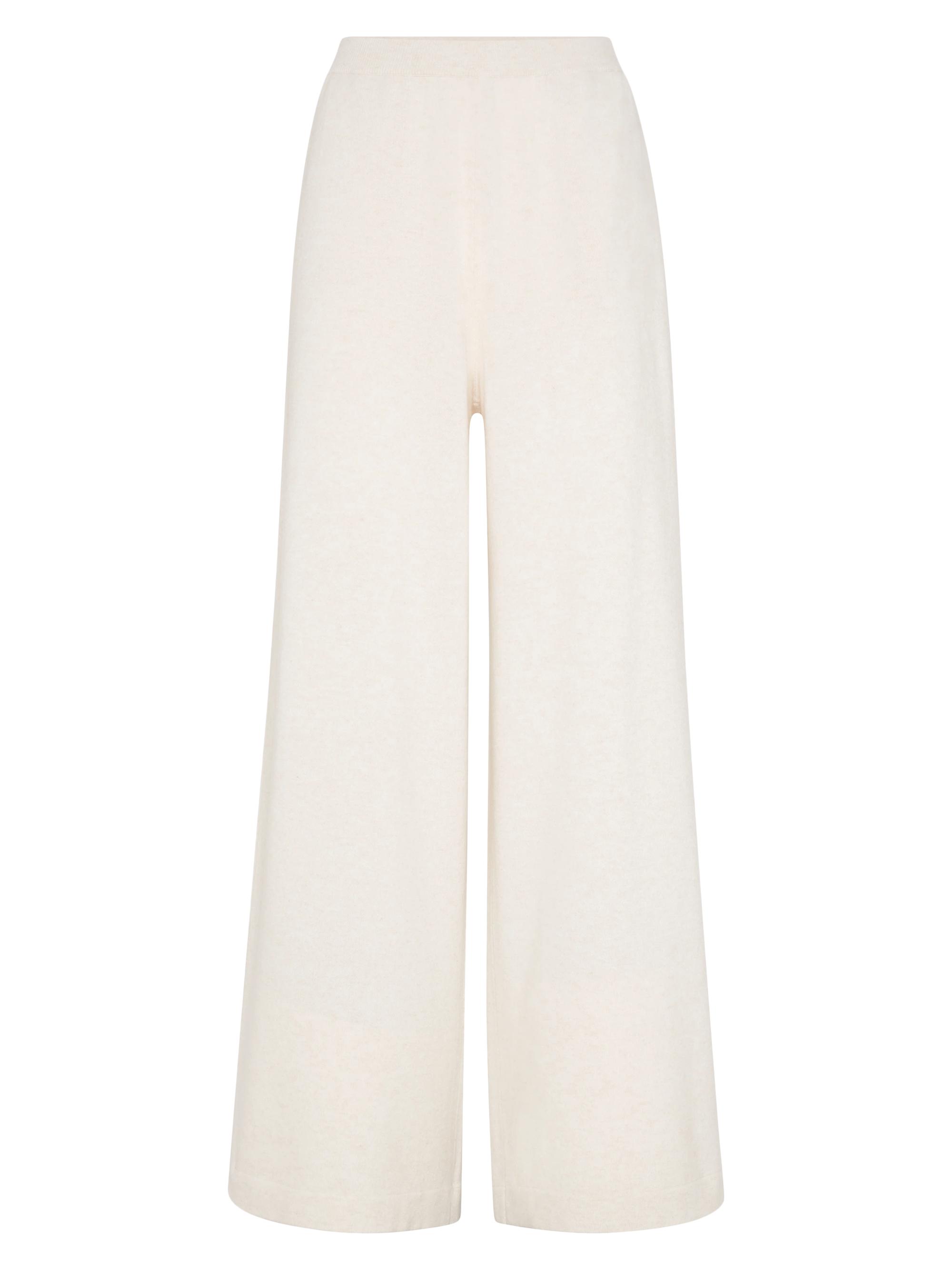 Brunello Cucinelli Women's Virgin Wool, Cashmere and Silk Knit Trousers - Panama