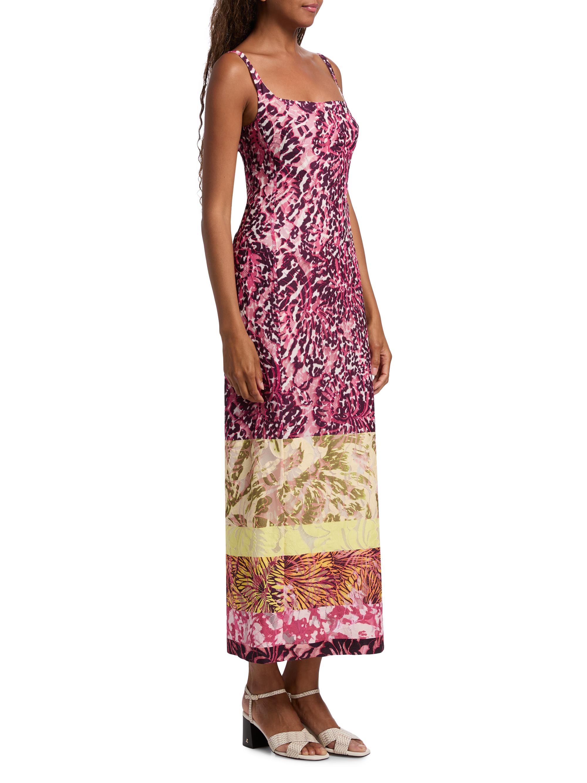 Dries Van Noten Debano Printed Column Midi-Dress | Saks Fifth Avenue