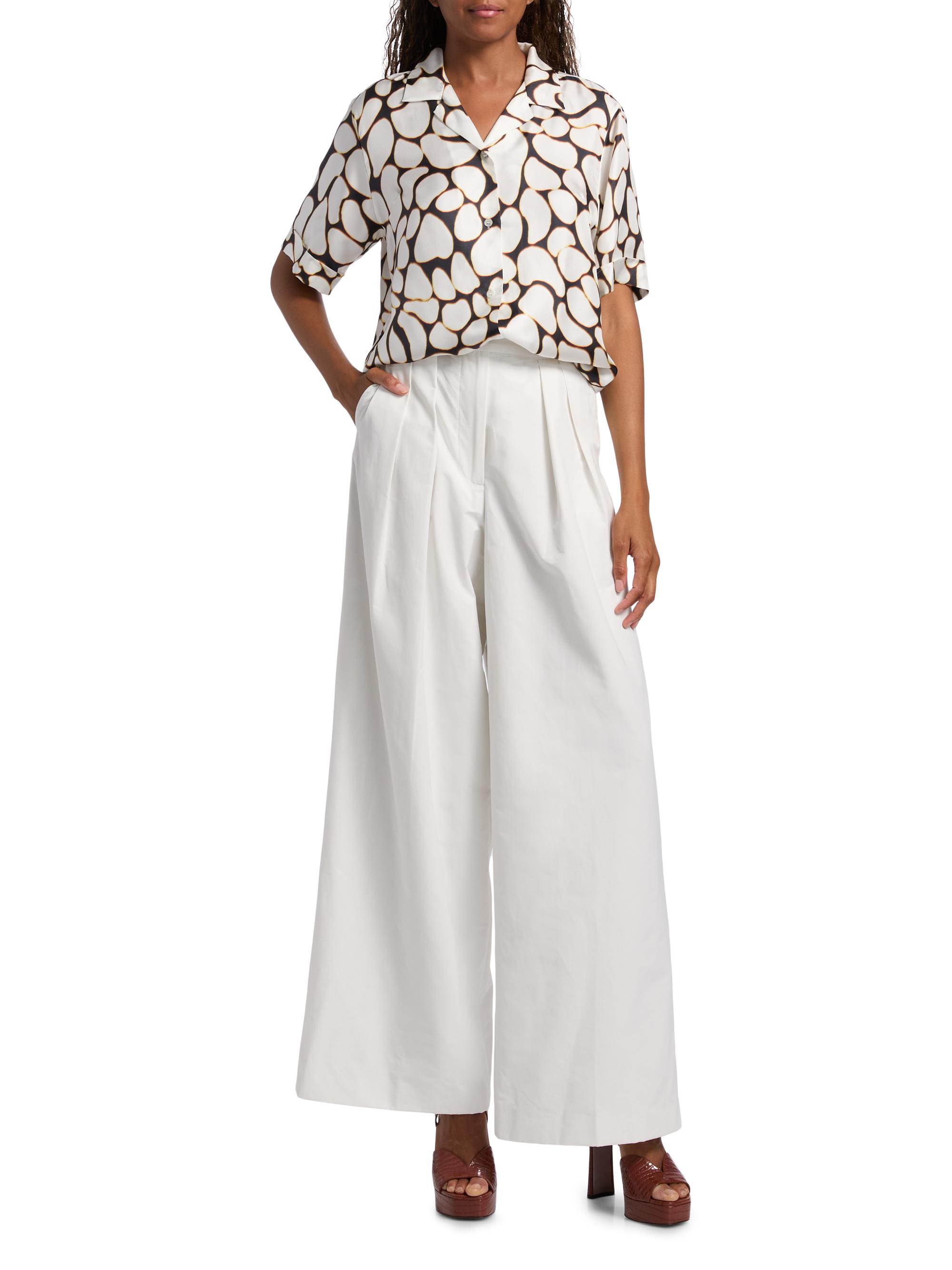 Dries Van Noten Pamplona Wide-Leg Pants | Saks Fifth Avenue
