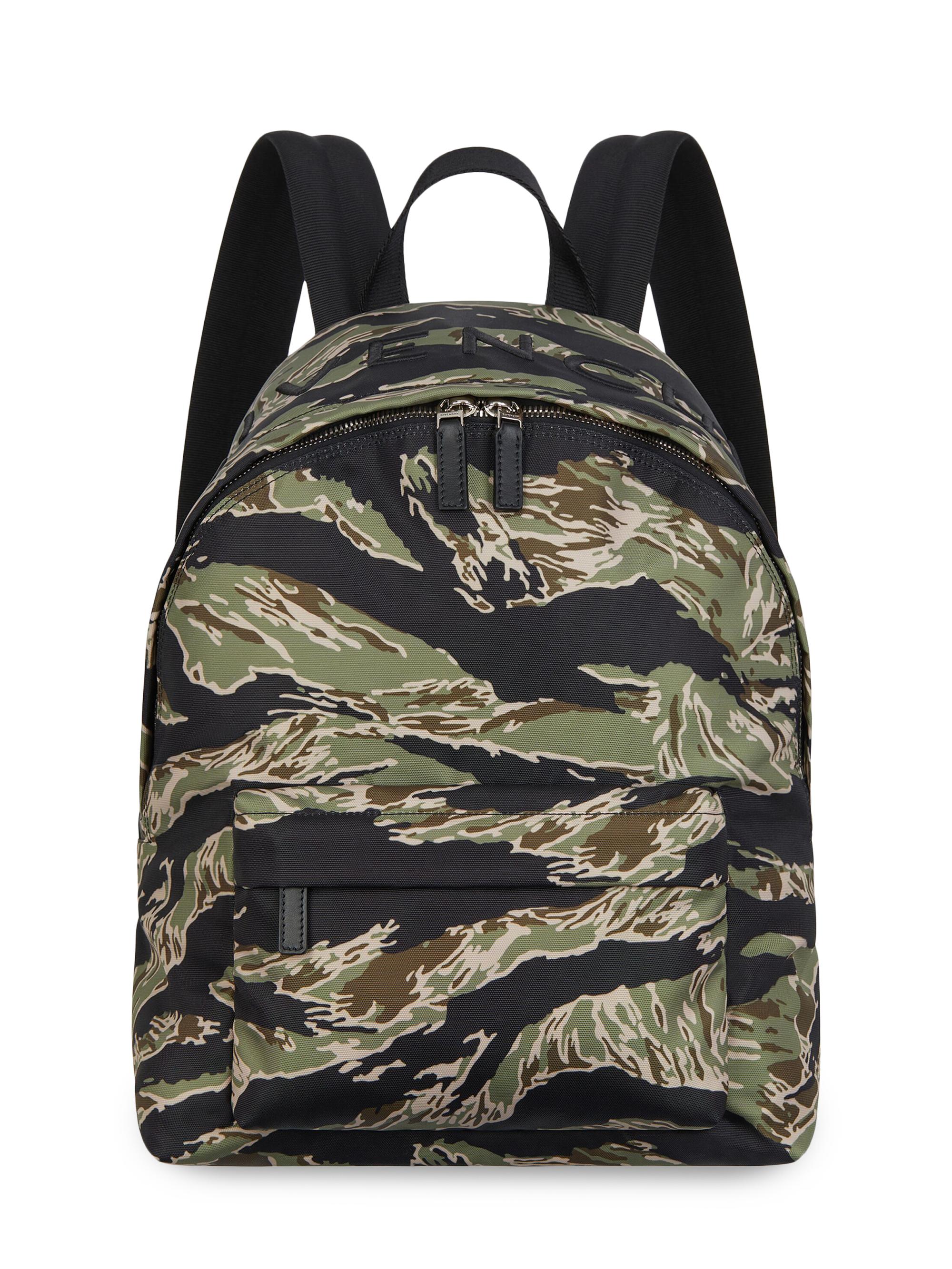 Givenchy Men's Essential U Backpack in Nylon with Camo Print