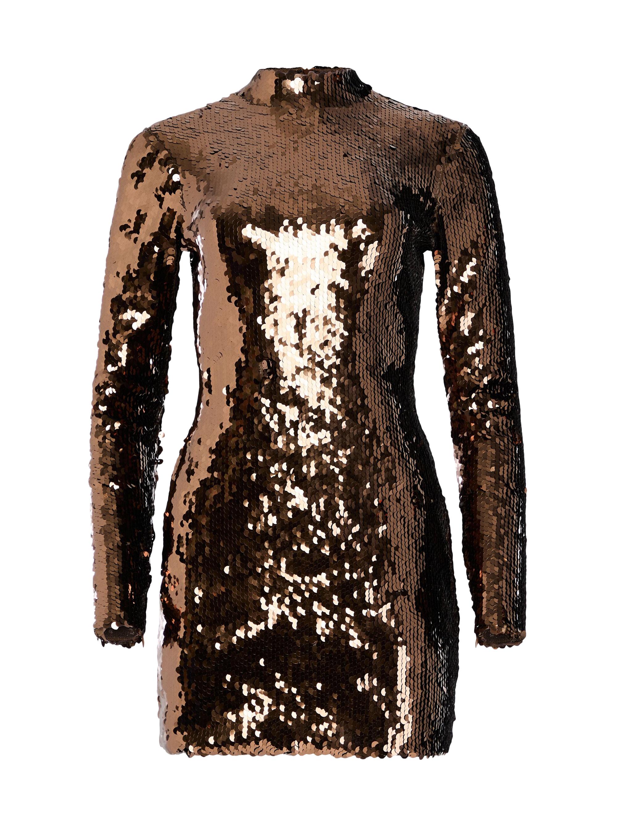 Retrofête Women's Genelle Sequin Dress - Pecan